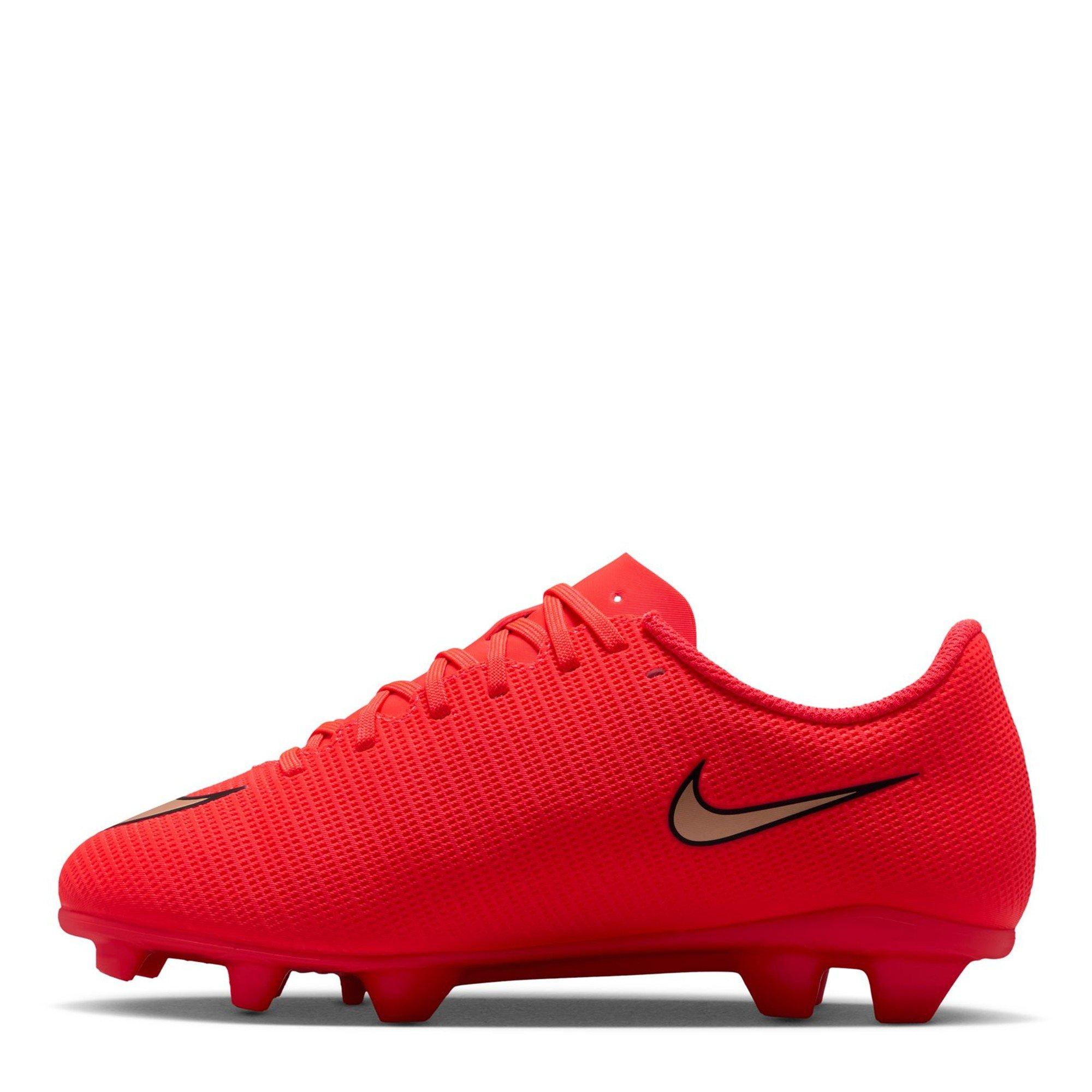 Rouge/Or - Nike - Unisex Kids' Vapor 17 Academy Firm Ground Football Boots - 2