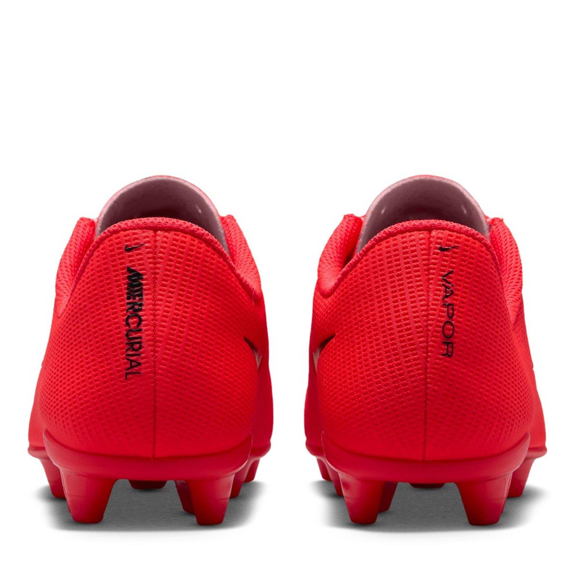 Rouge/Or - Nike - Unisex Kids' Vapor 17 Academy Firm Ground Football Boots - 5