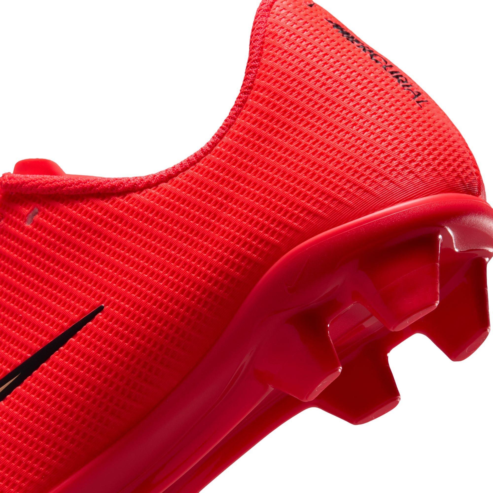 Rouge/Or - Nike - Unisex Kids' Vapor 17 Academy Firm Ground Football Boots - 8