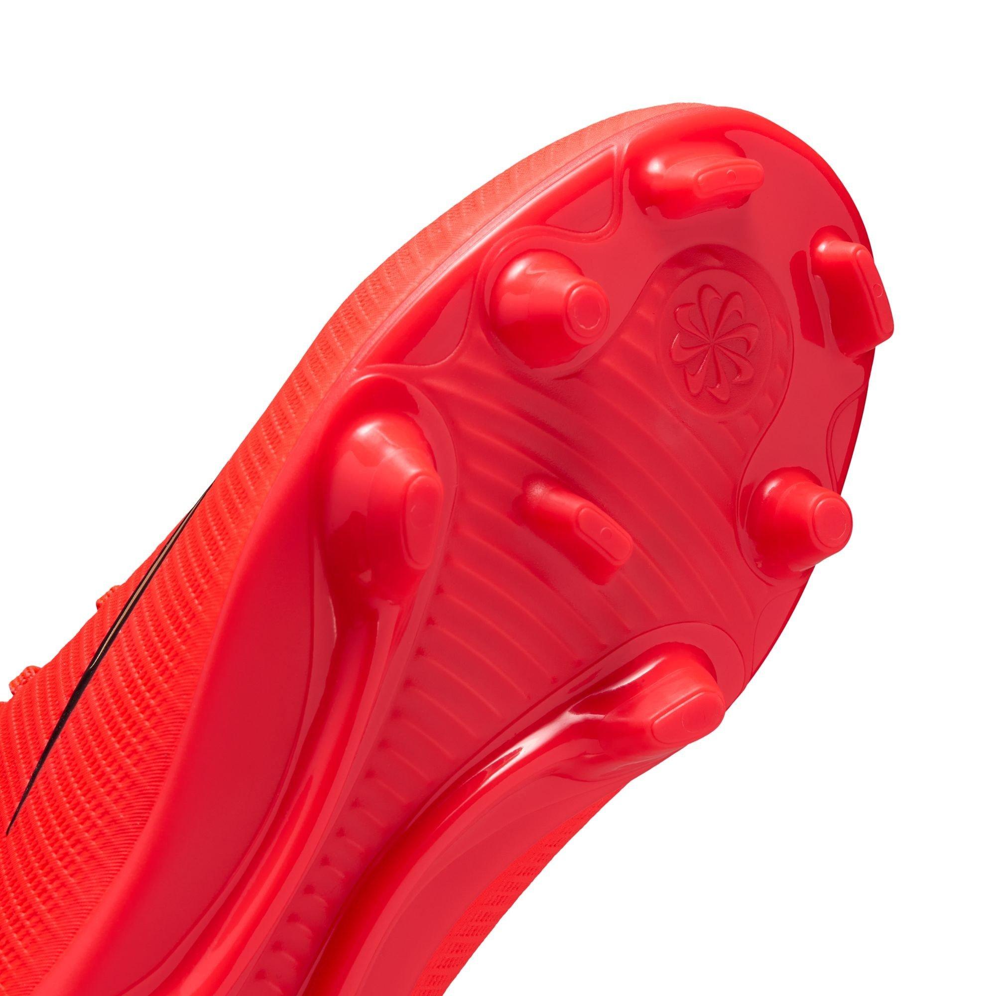 Rouge/Or - Nike - Unisex Kids' Vapor 17 Academy Firm Ground Football Boots - 9