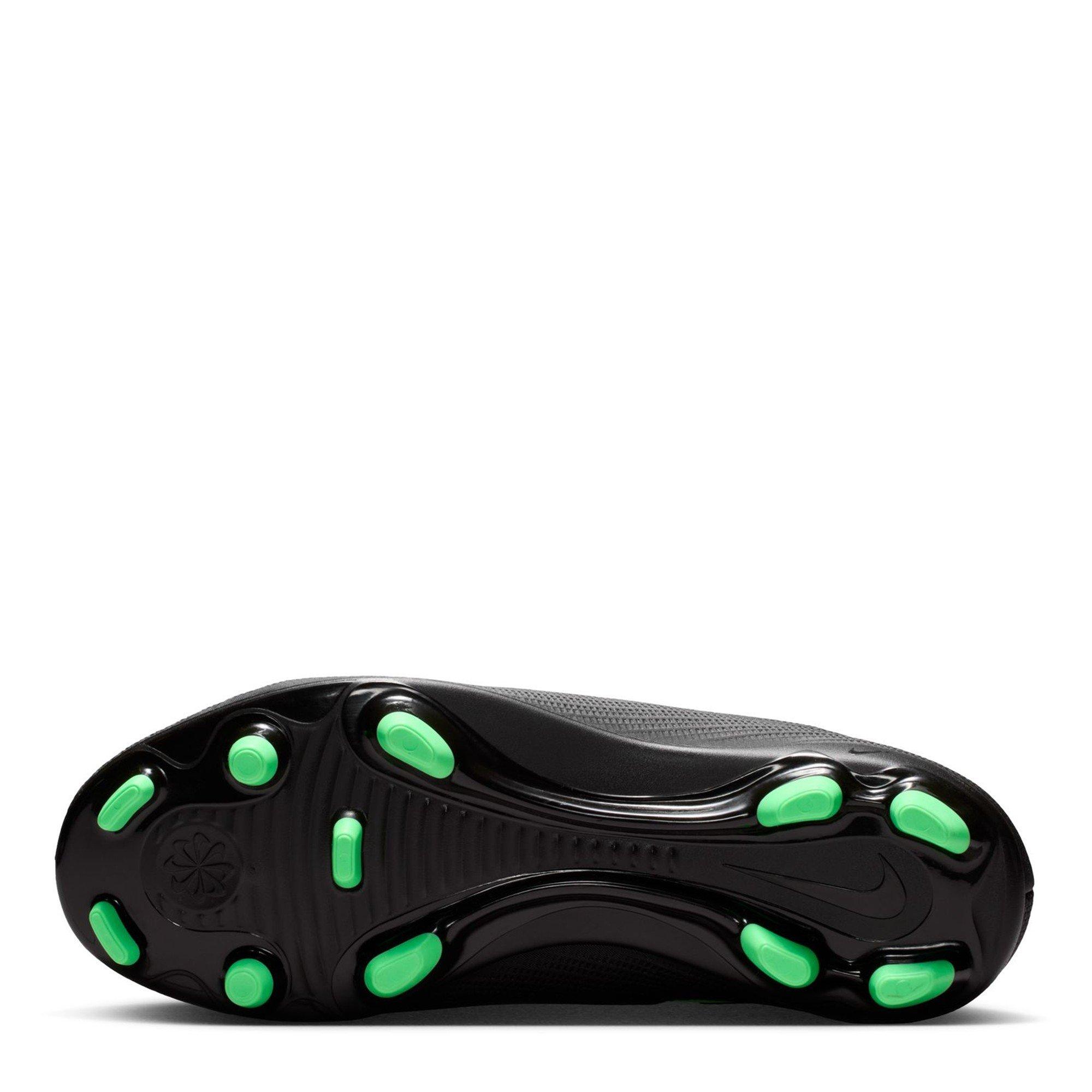 Black/Green - Nike - Unisex Kids' Superfly 11 Club Firm Ground Football Boots - 3