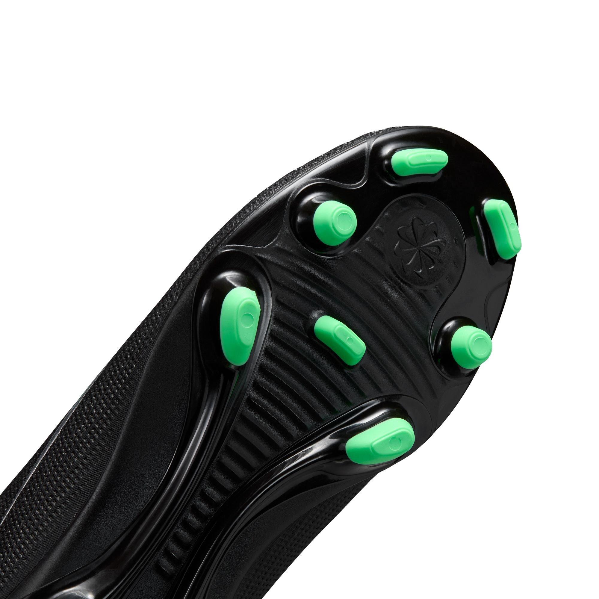 Black/Green - Nike - Unisex Kids' Superfly 11 Club Firm Ground Football Boots - 9