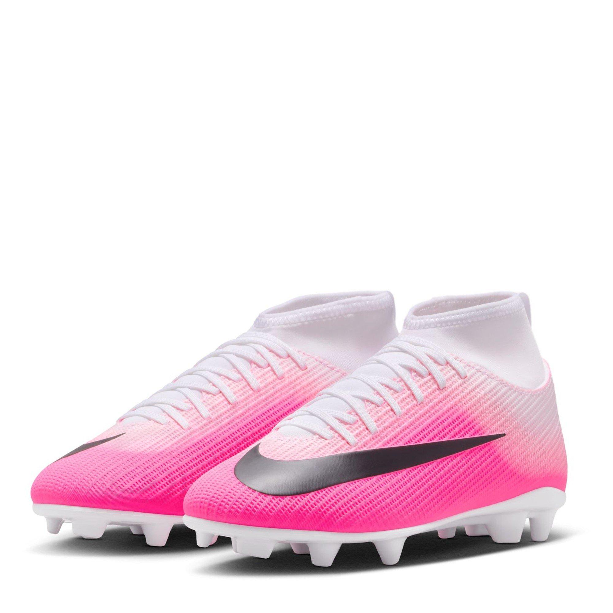 Meerkleurig - Nike - Unisex Kids' Superfly 11 Club Firm Ground Football Boots - 4