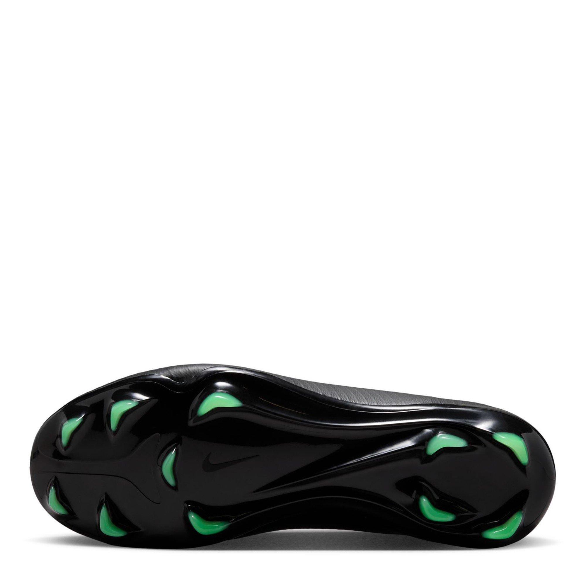 Black/Green - Nike - Nike Air Zoom Mercurial Vapor Elite Junior Firm Ground Football Boots - 3