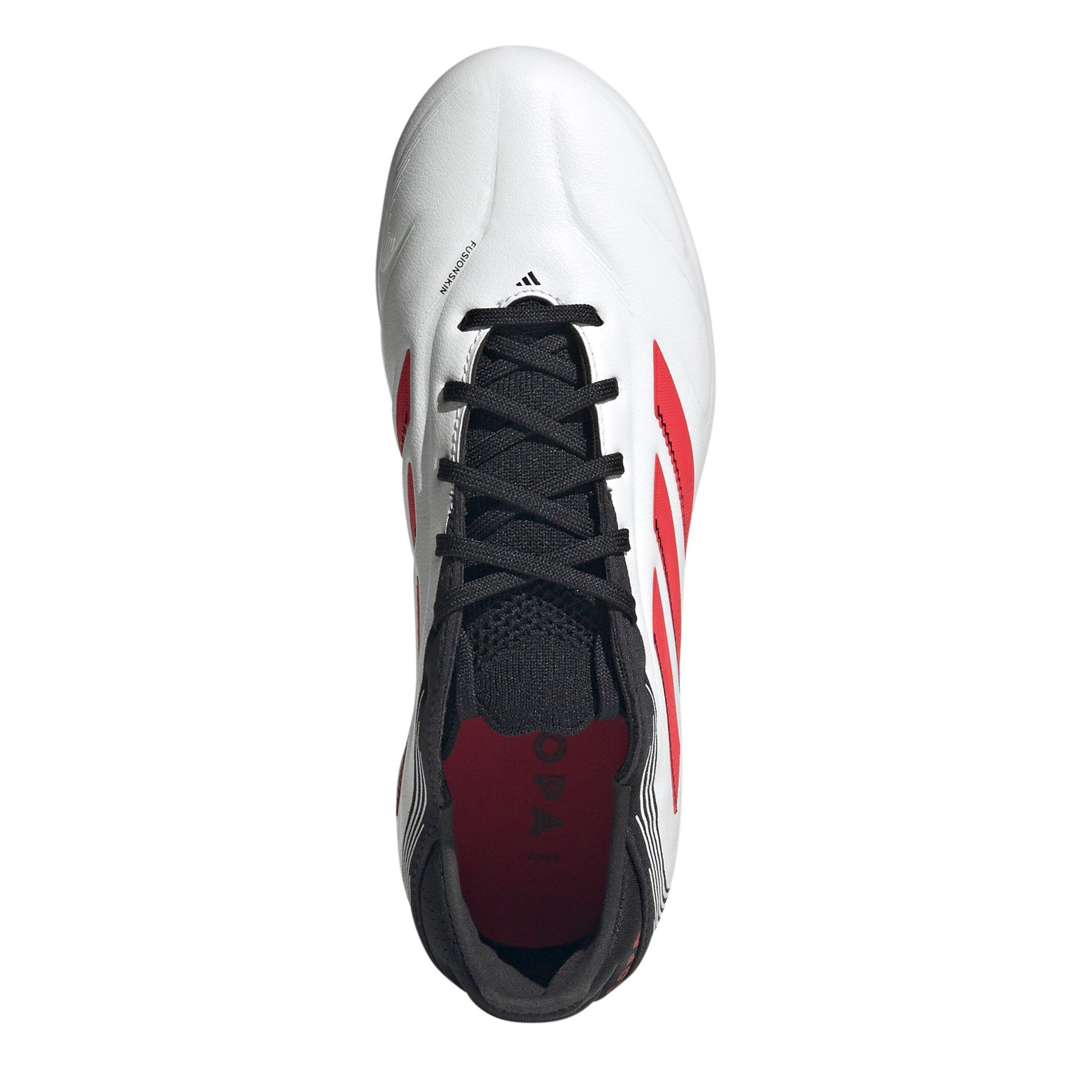 Weiß/Rot/Schwarz - adidas - Copa Pure Firm Ground Football Boots - 5