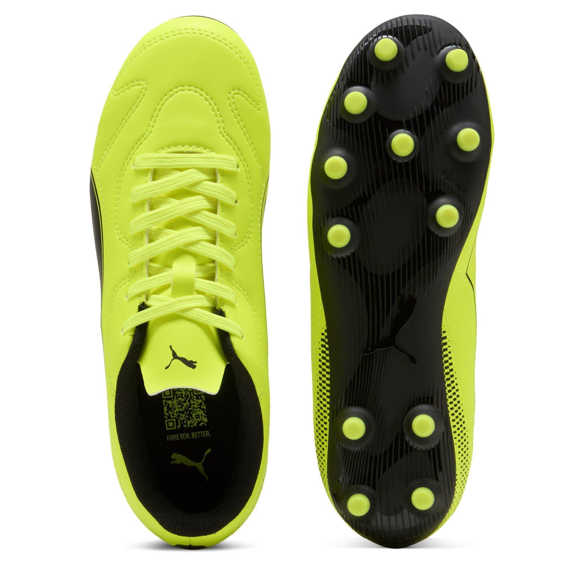 Yellow/Blk - Puma - Kids' Firm Ground Football Boots - 3