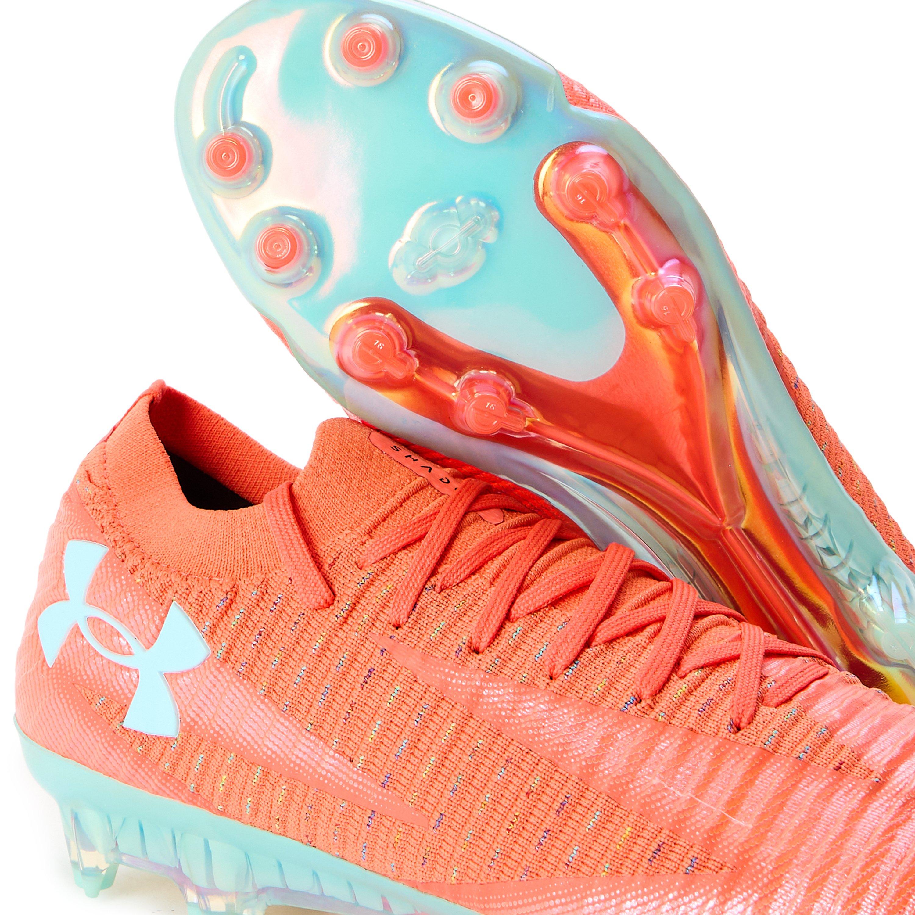 Orange - Under Armour - Kids' Firm Ground Football Boots - 3