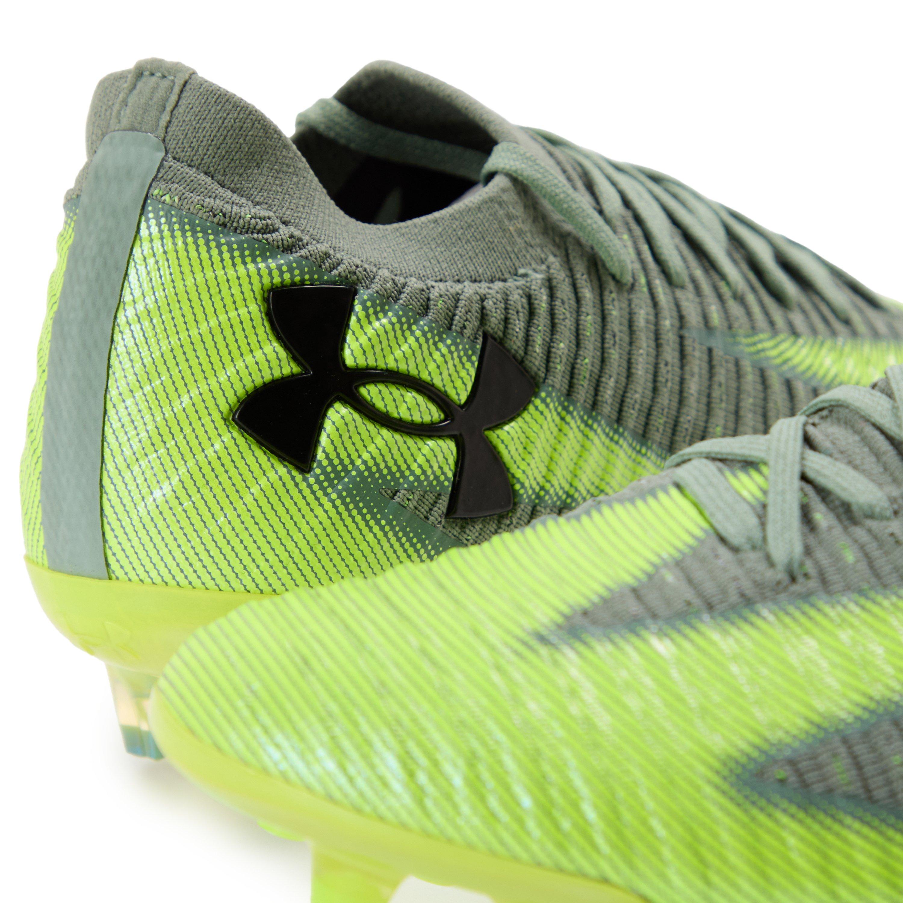 Green - Under Armour - Firm Ground Football Boots - 3