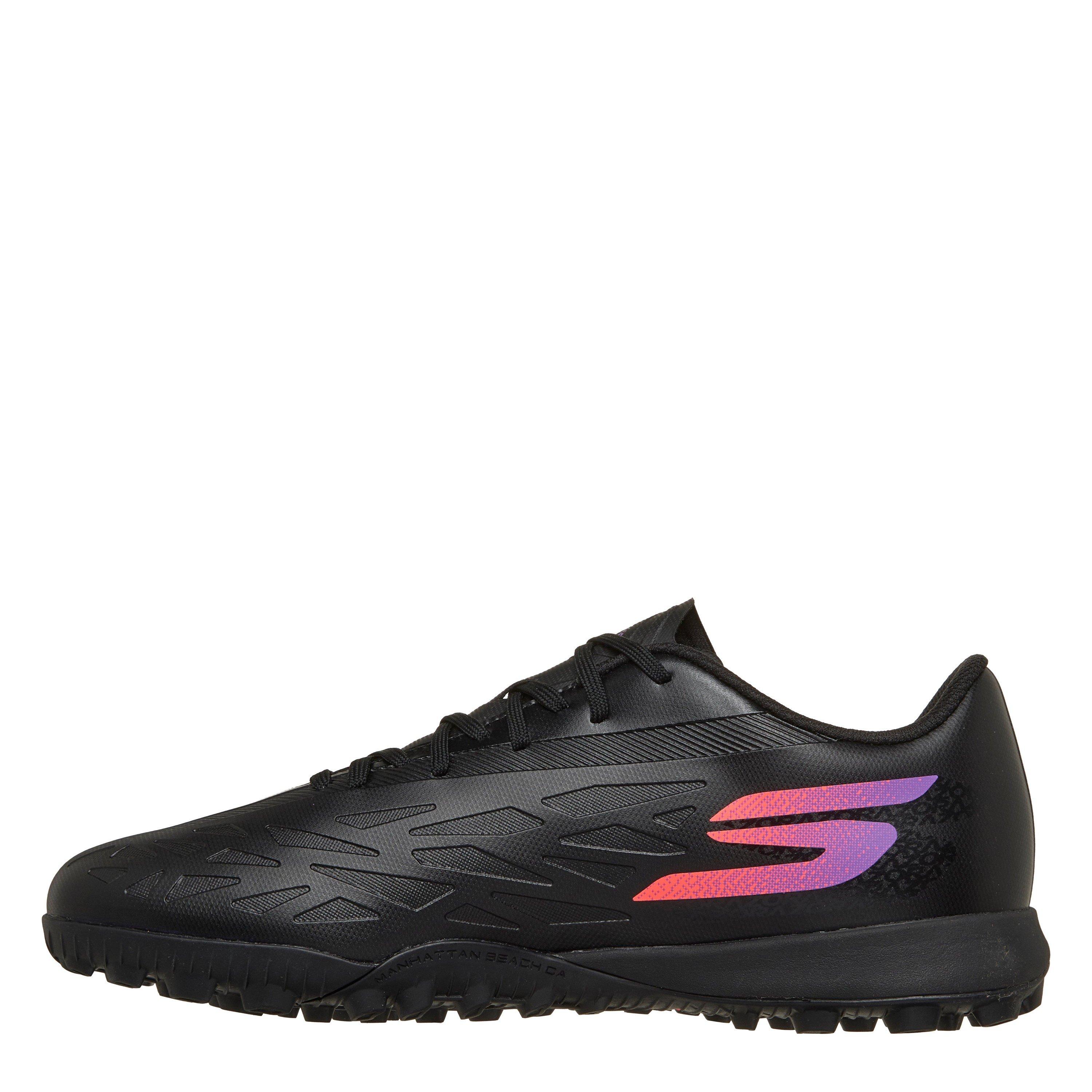 Black/Purple - Skechers - Kids' Razor .4 Firm Ground Football Boot - 2