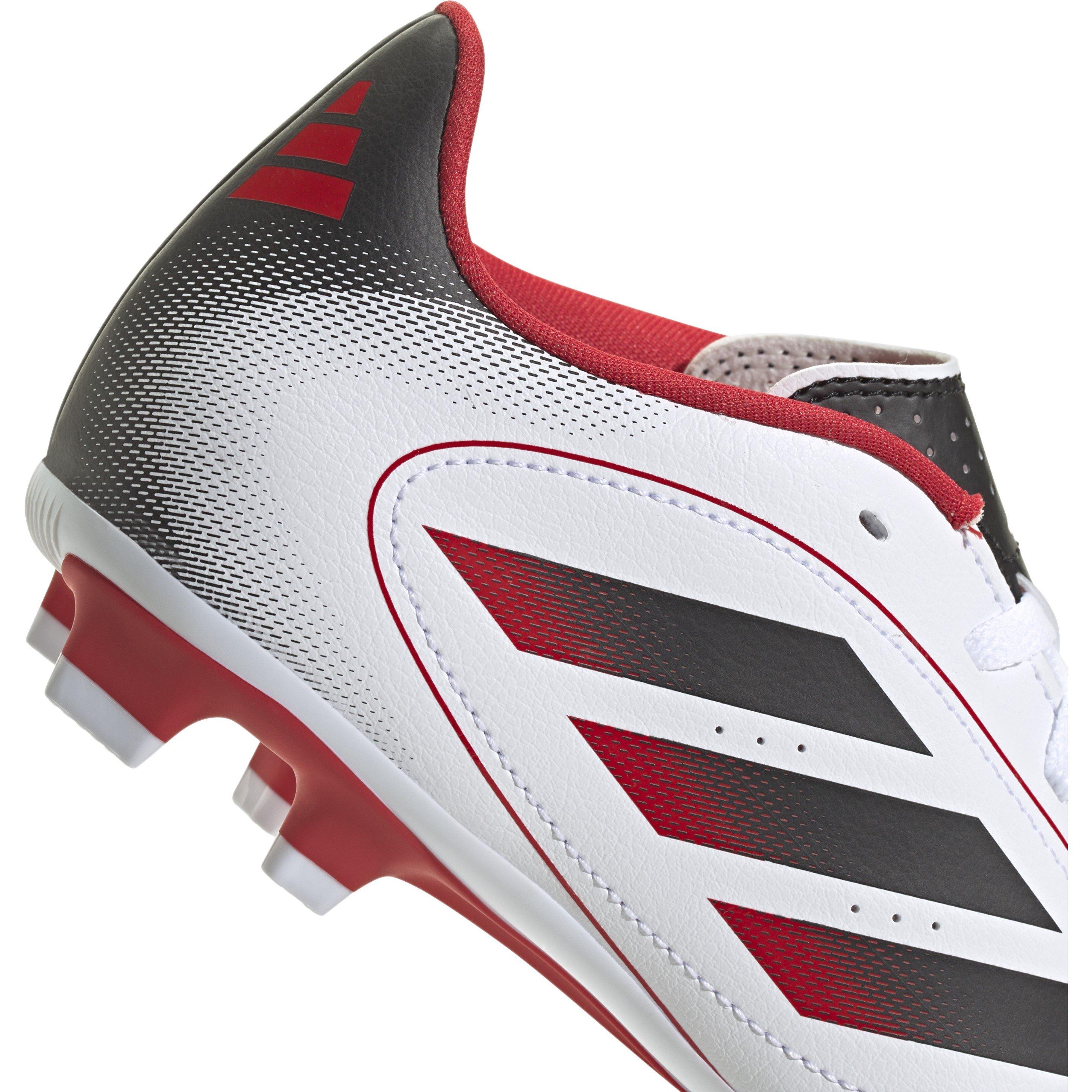 Wht/Blk/Scarlet - adidas - Goletto IX Firm Ground Football Boots - 7