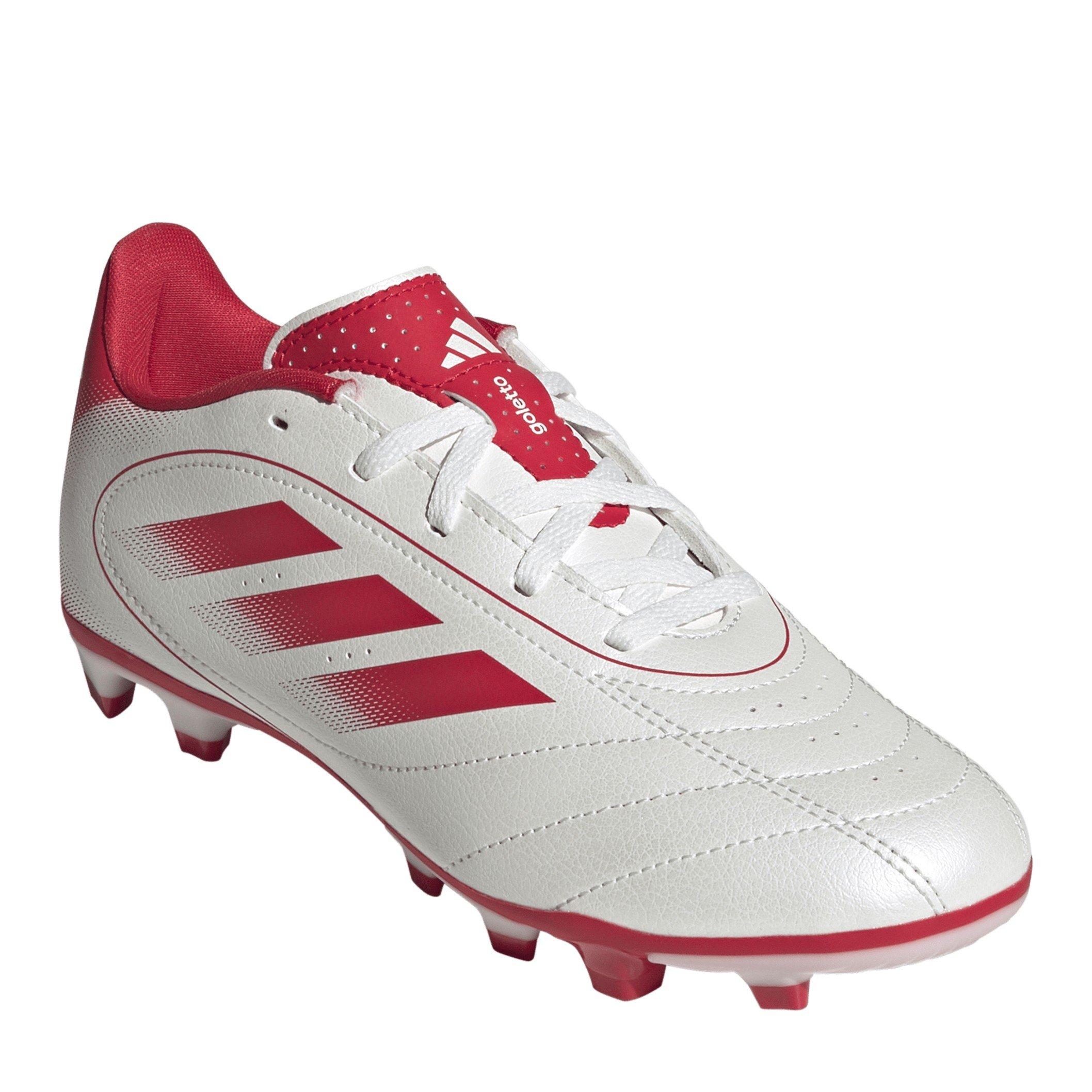 Zero/Pure Ruby - adidas - Goletto IX Firm Ground Football Boots - 3