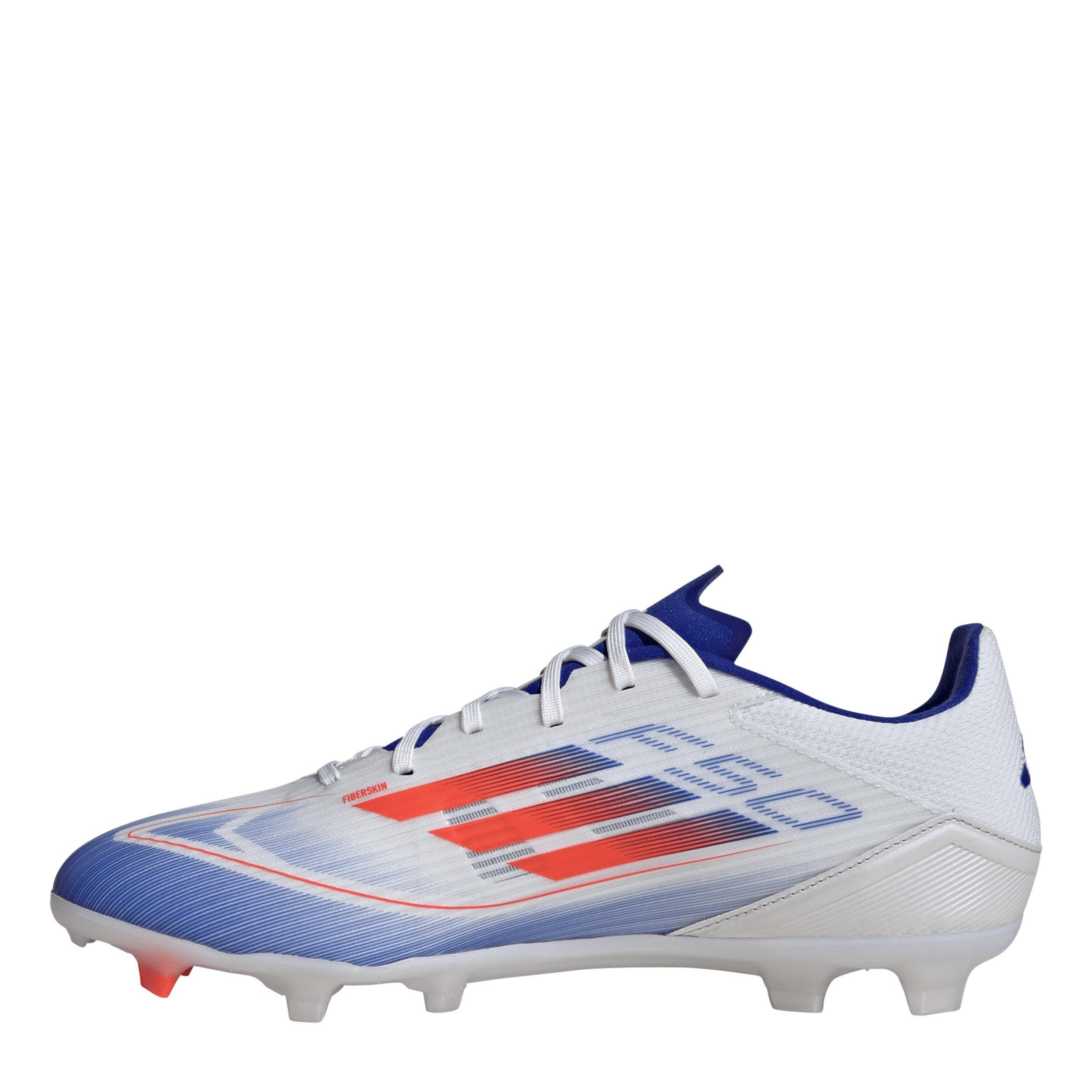 Bianco/Rosso/Blu - adidas - F50 League Fg/Mg Firm Ground Football Boots Unisex Kids - 2