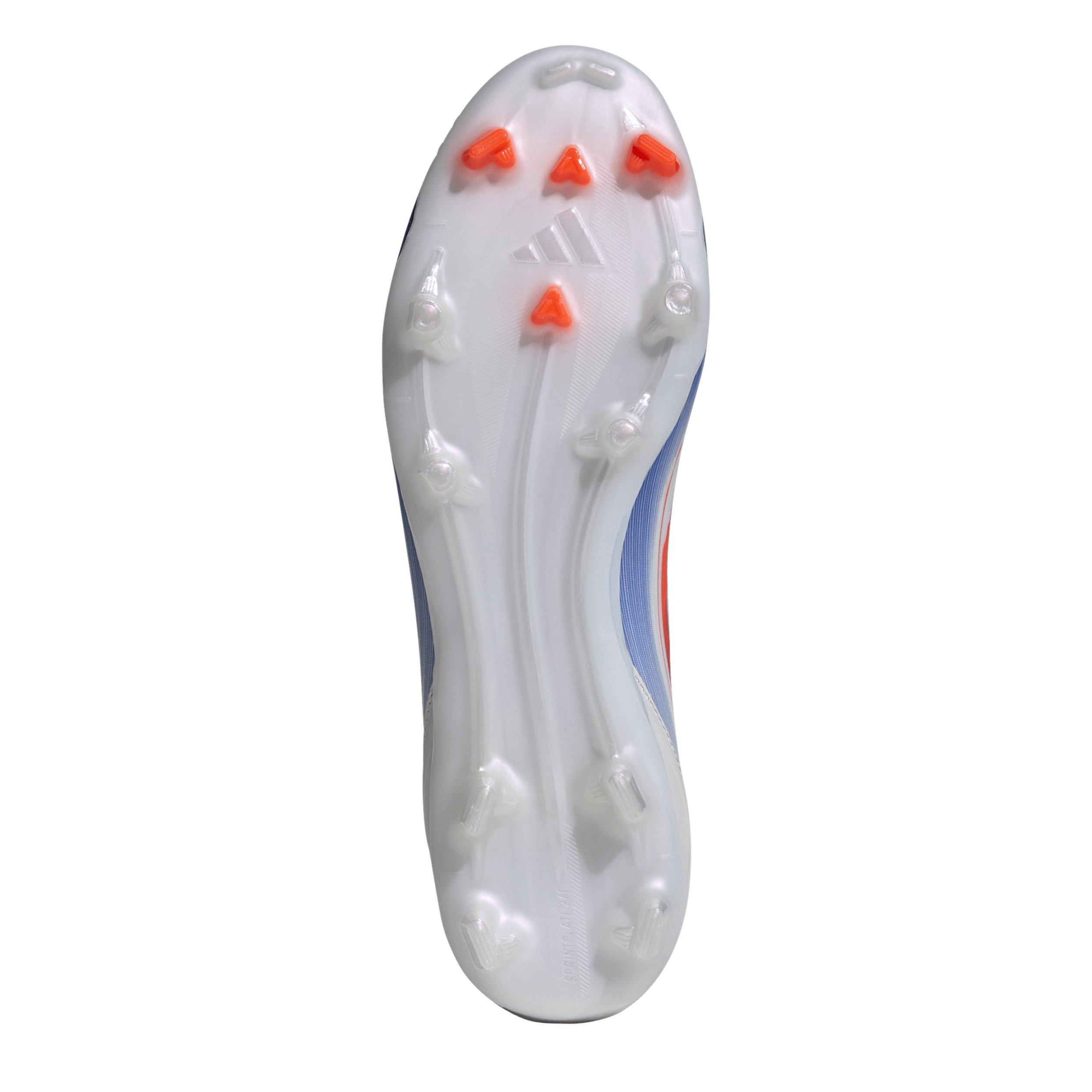 Bianco/Rosso/Blu - adidas - F50 League Fg/Mg Firm Ground Football Boots Unisex Kids - 6