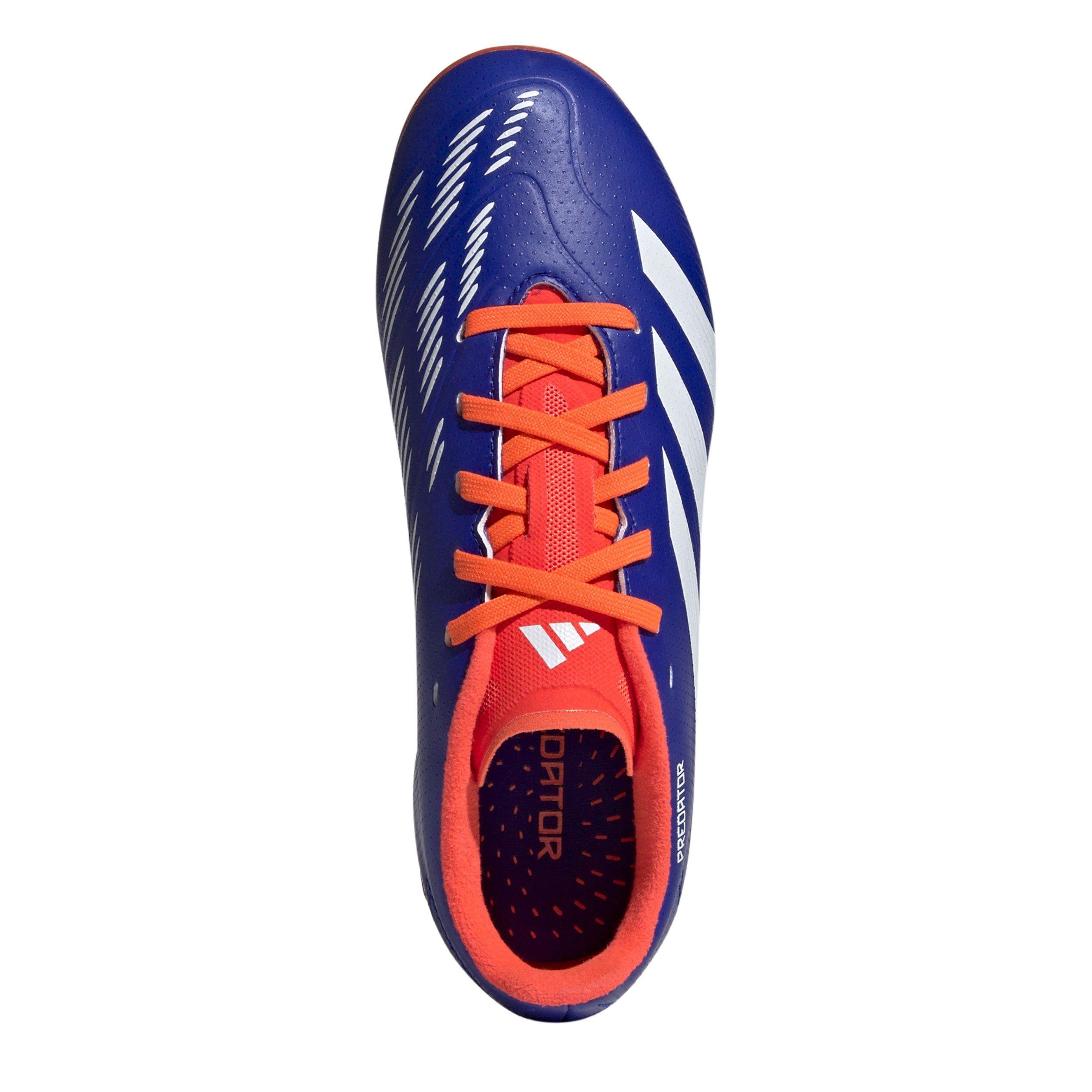 Blue/Wht/Red - adidas - Predator League Mg J Firm Ground Football Boots Unisex Kids - 5