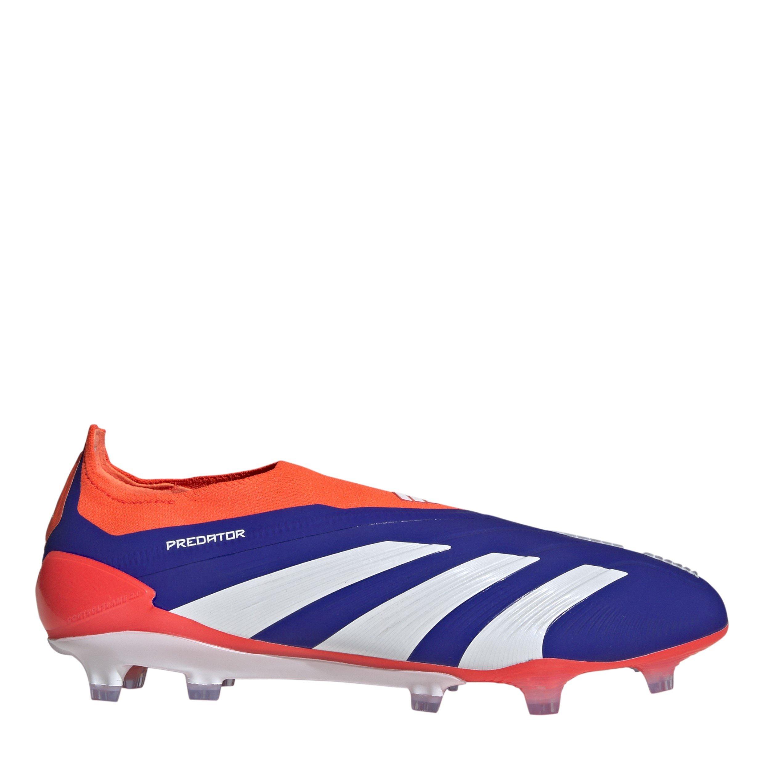 Blue/Wht/Red - adidas - Unisex Kids' Predator Elite Football Boots - 1