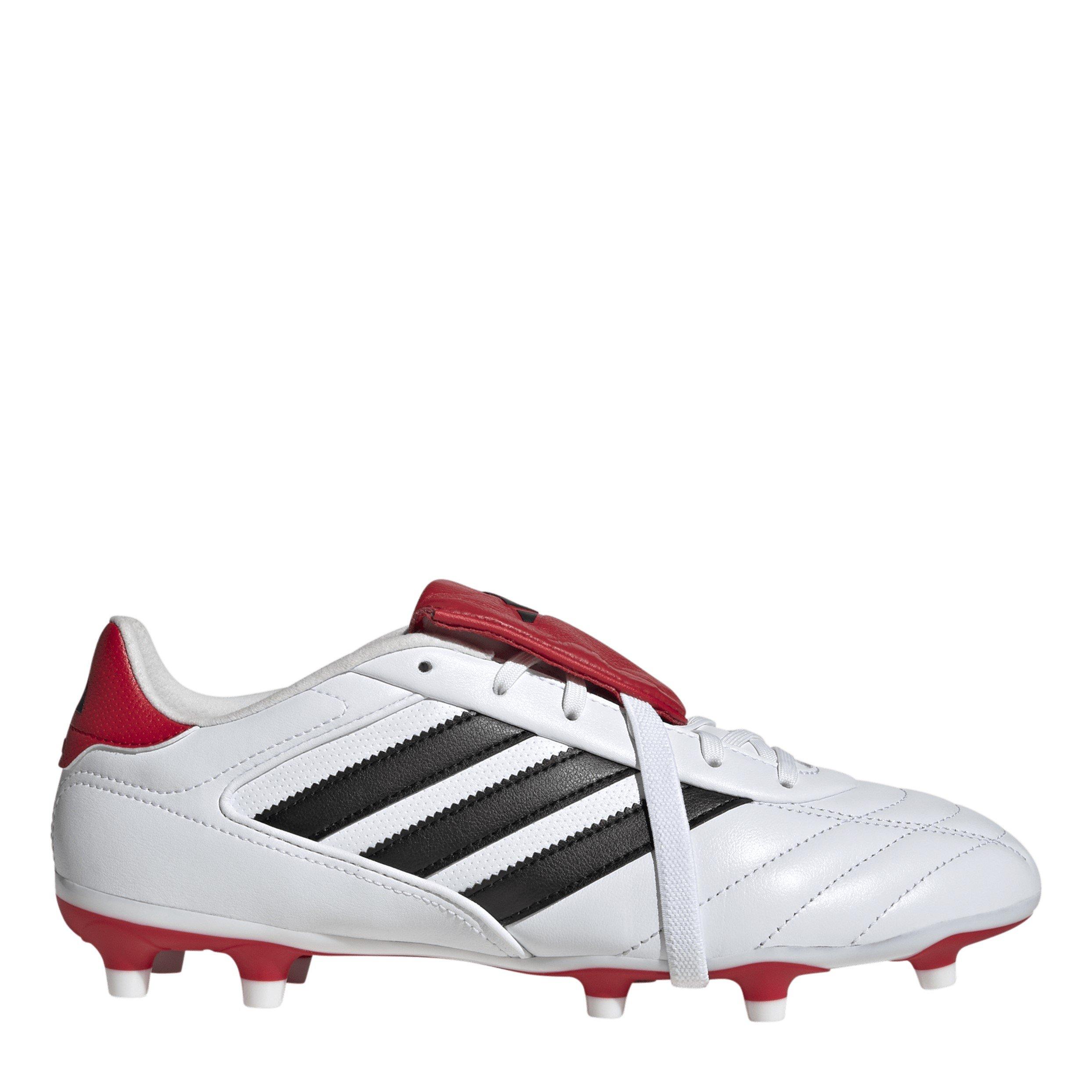 Adidas Boys Kids' Copa Gloro Firm Ground Football Boots - White/Blk/Red - 5.5 (38.5)