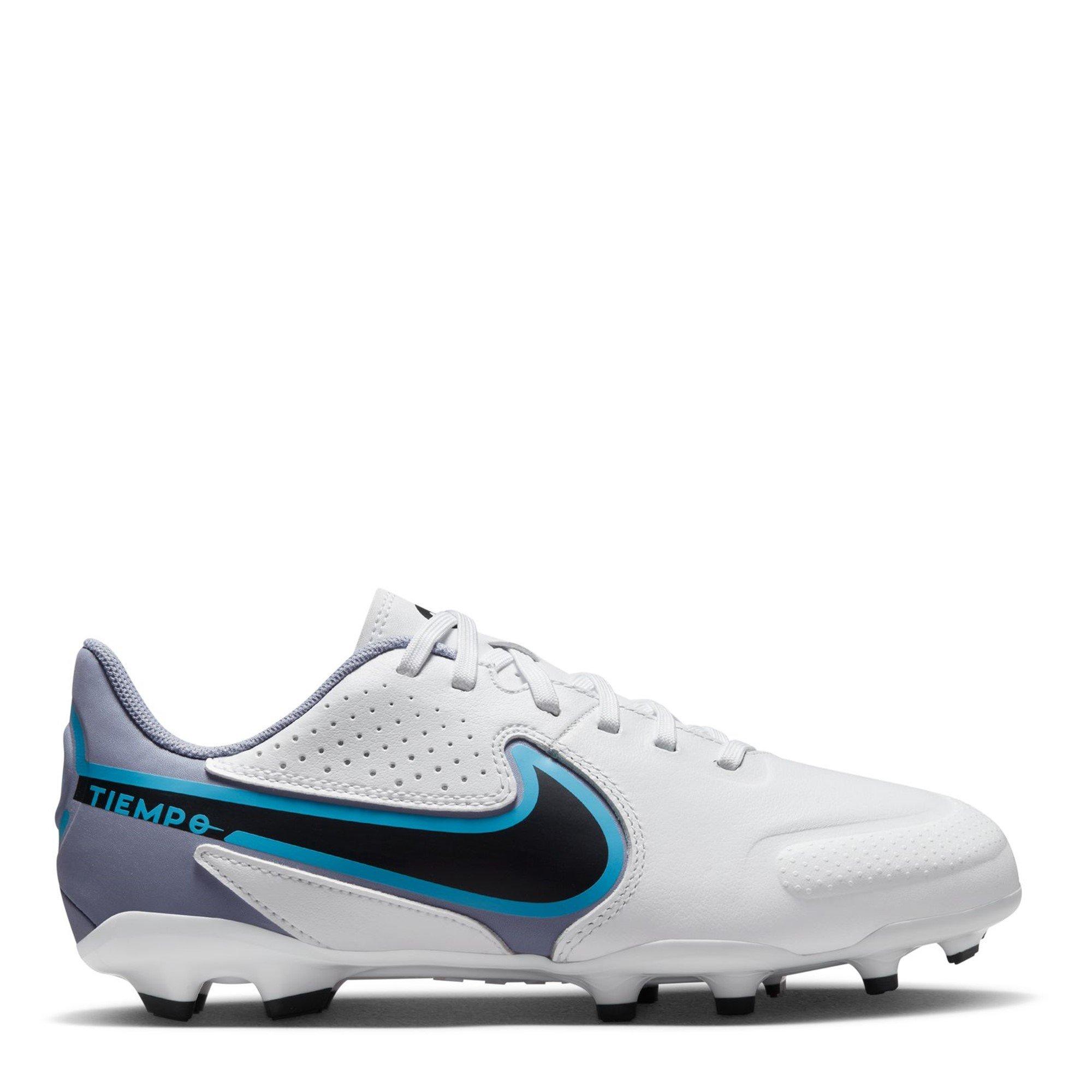 Blanc/Noir - Nike - Tiempo Legend Academy Junior FG Football Boots - 1