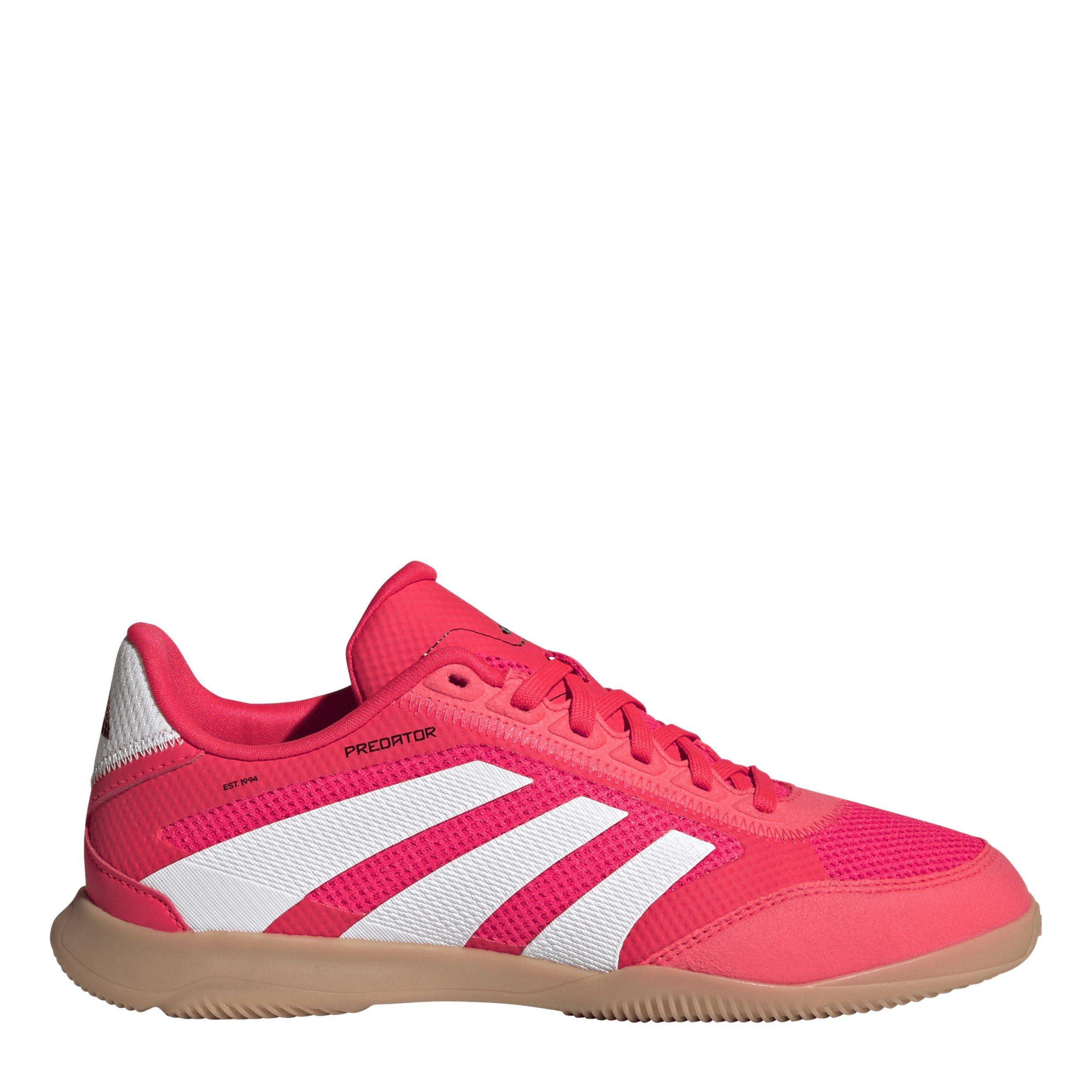 Adidas  Kids ' Predator League Indoor Football Boots - Lucid Red - 5.5 (38.7)