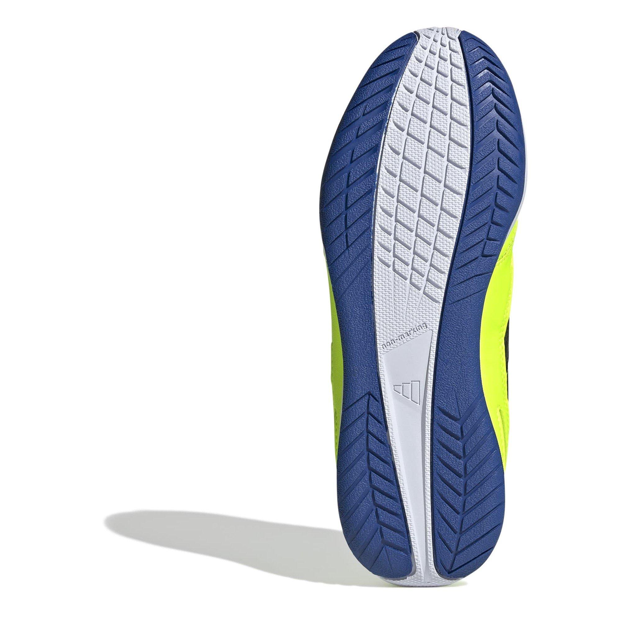 Lemon/Blue - adidas - Super Sala Junior Indoor Court Football Boots - 6