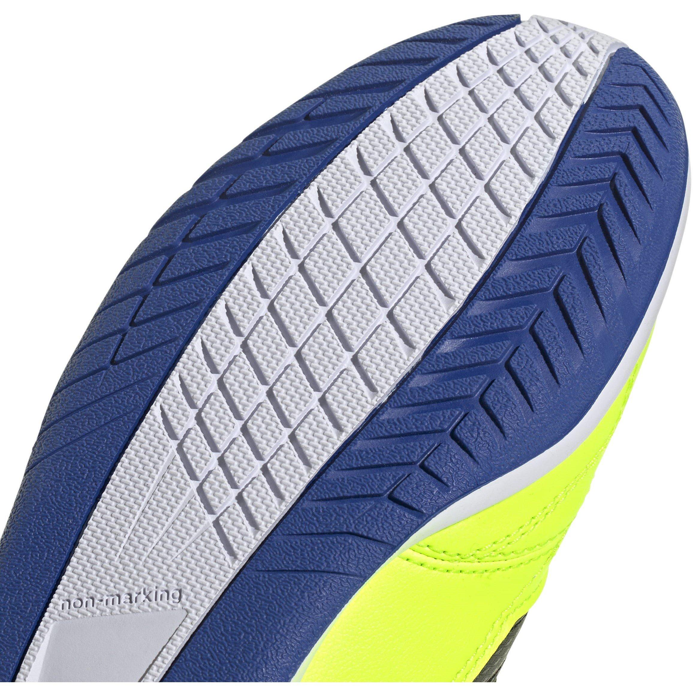 Lemon/Blue - adidas - Super Sala Junior Indoor Court Football Boots - 8