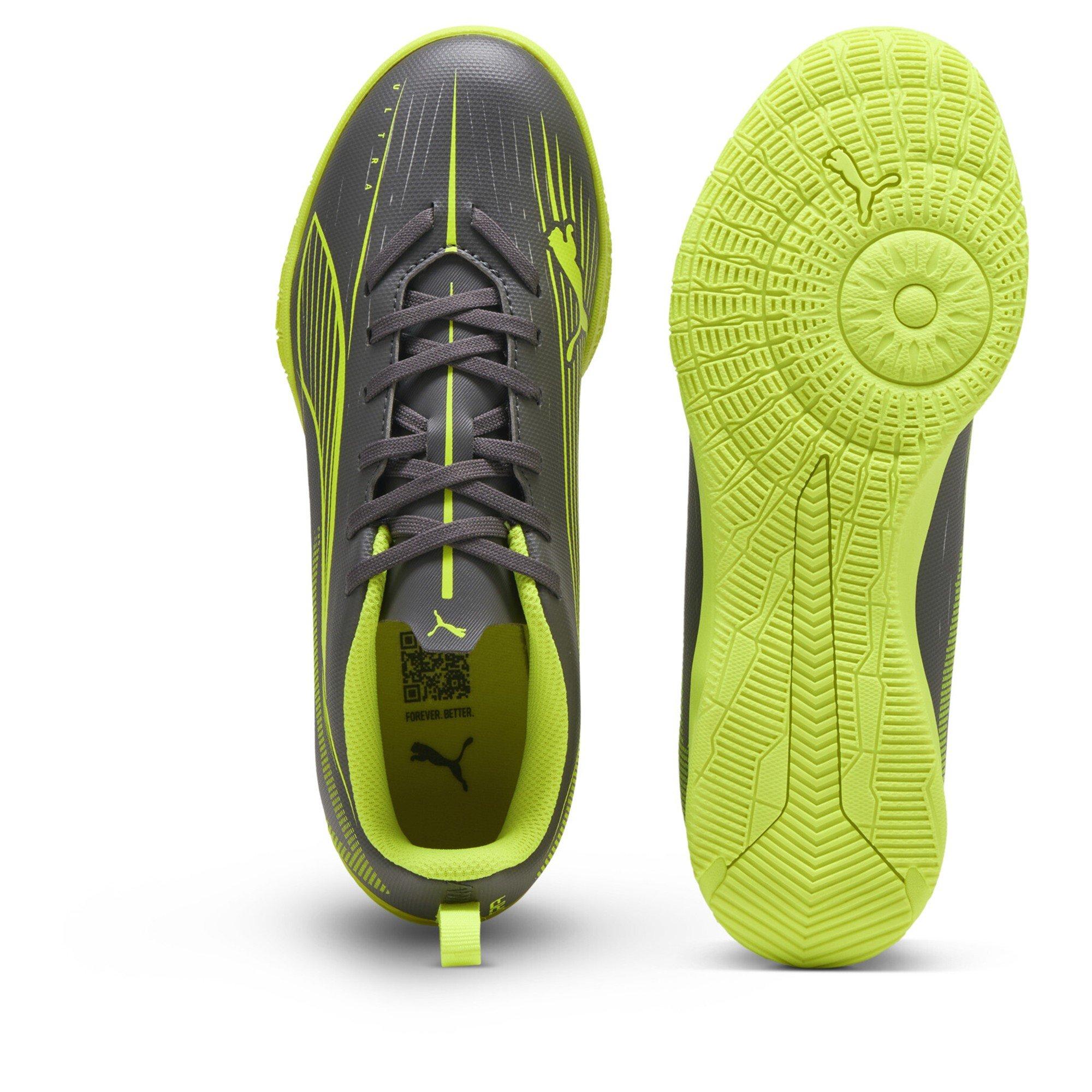 Matte Aged Sil - Puma - Unisex Kids' Ultra 5 Play It Indoor Football Boots - 3