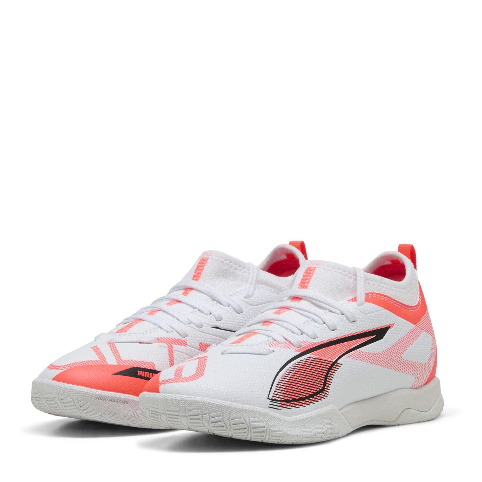 White-Bl - Puma - Unisex Kids' Ultra 5 Match It + Mid Indoor Football Boots - 1