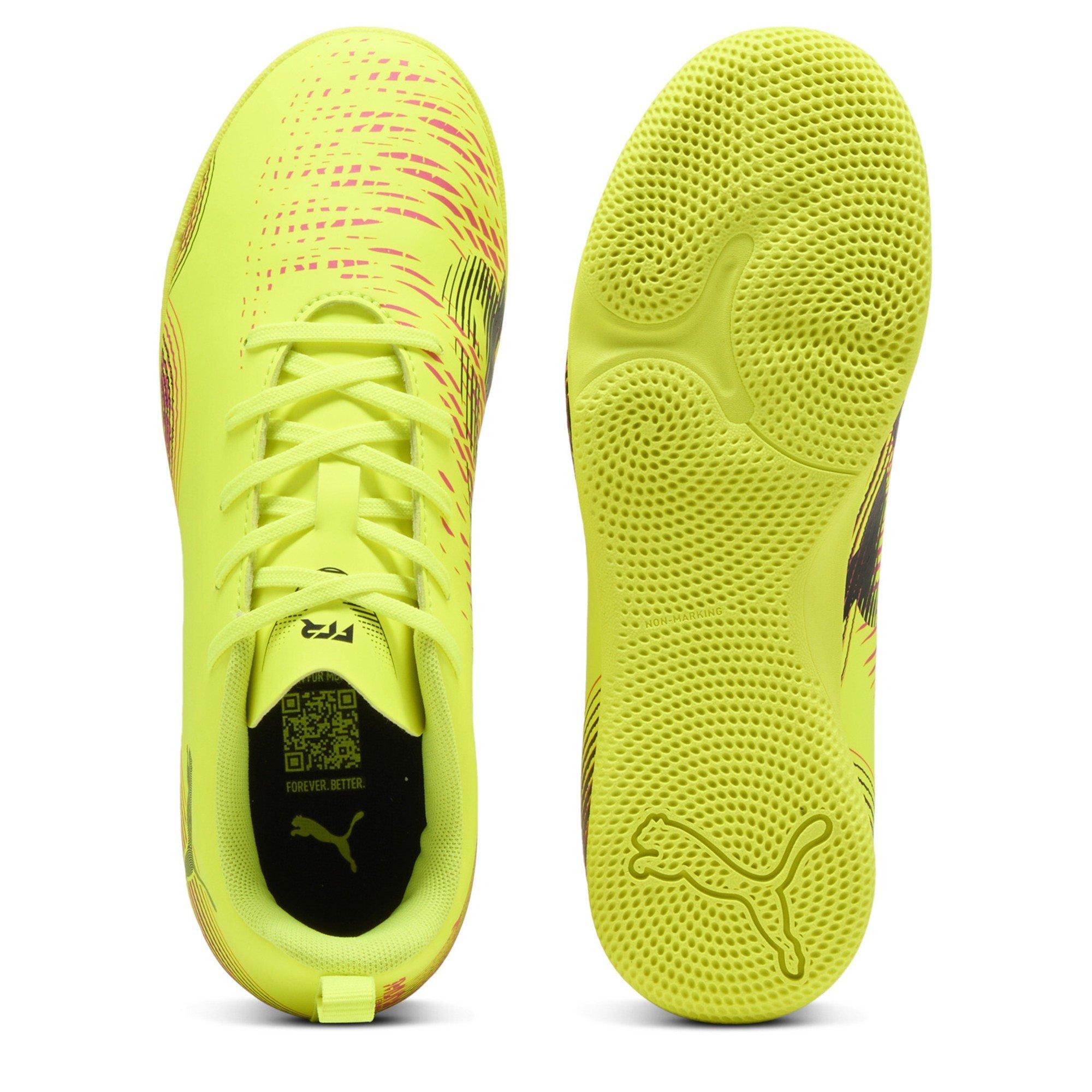 Alerte Jaune - Puma - Unisex Kids' Future 8 Play It Indoor Football Boots - 3