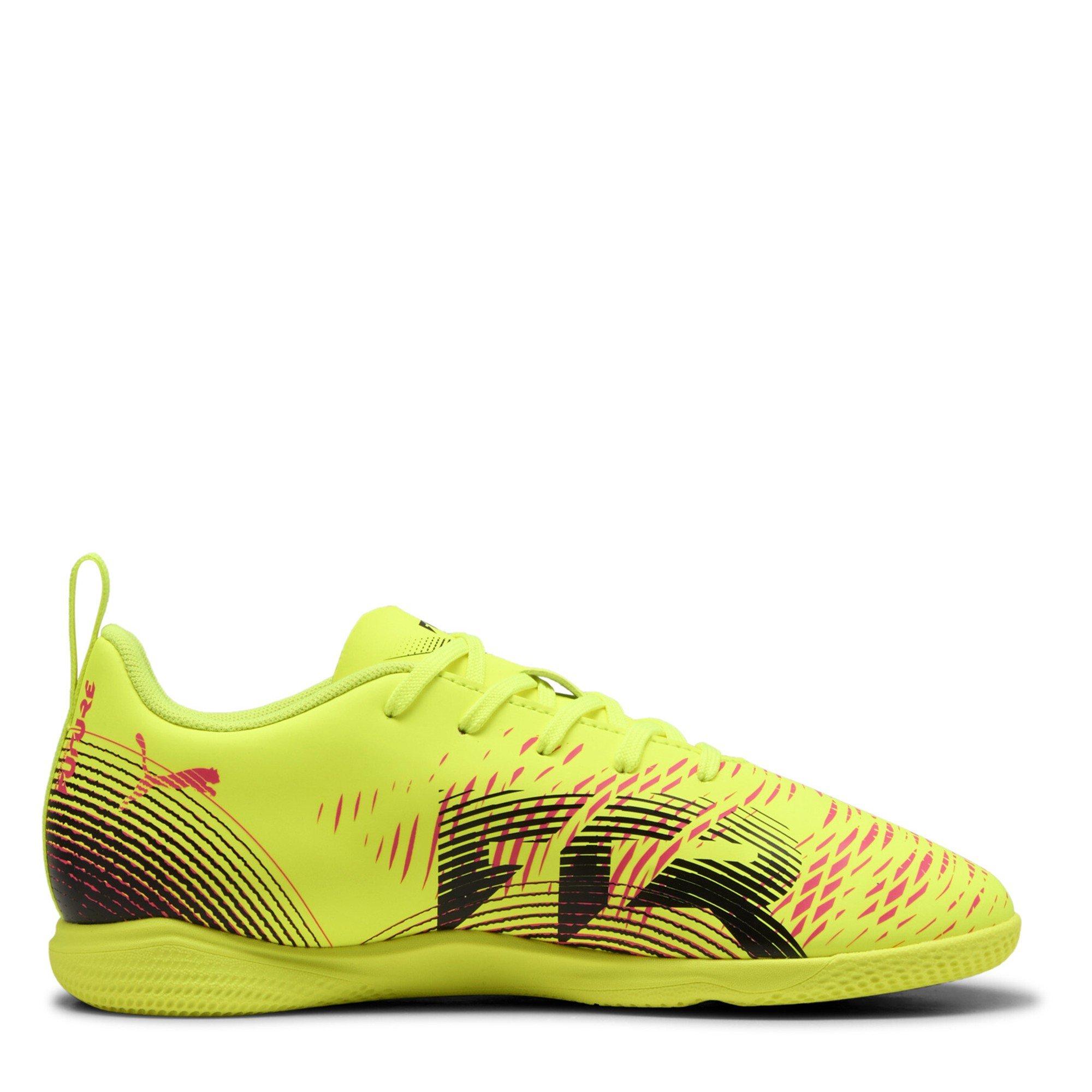 Alerte Jaune - Puma - Unisex Kids' Future 8 Play It Indoor Football Boots - 4