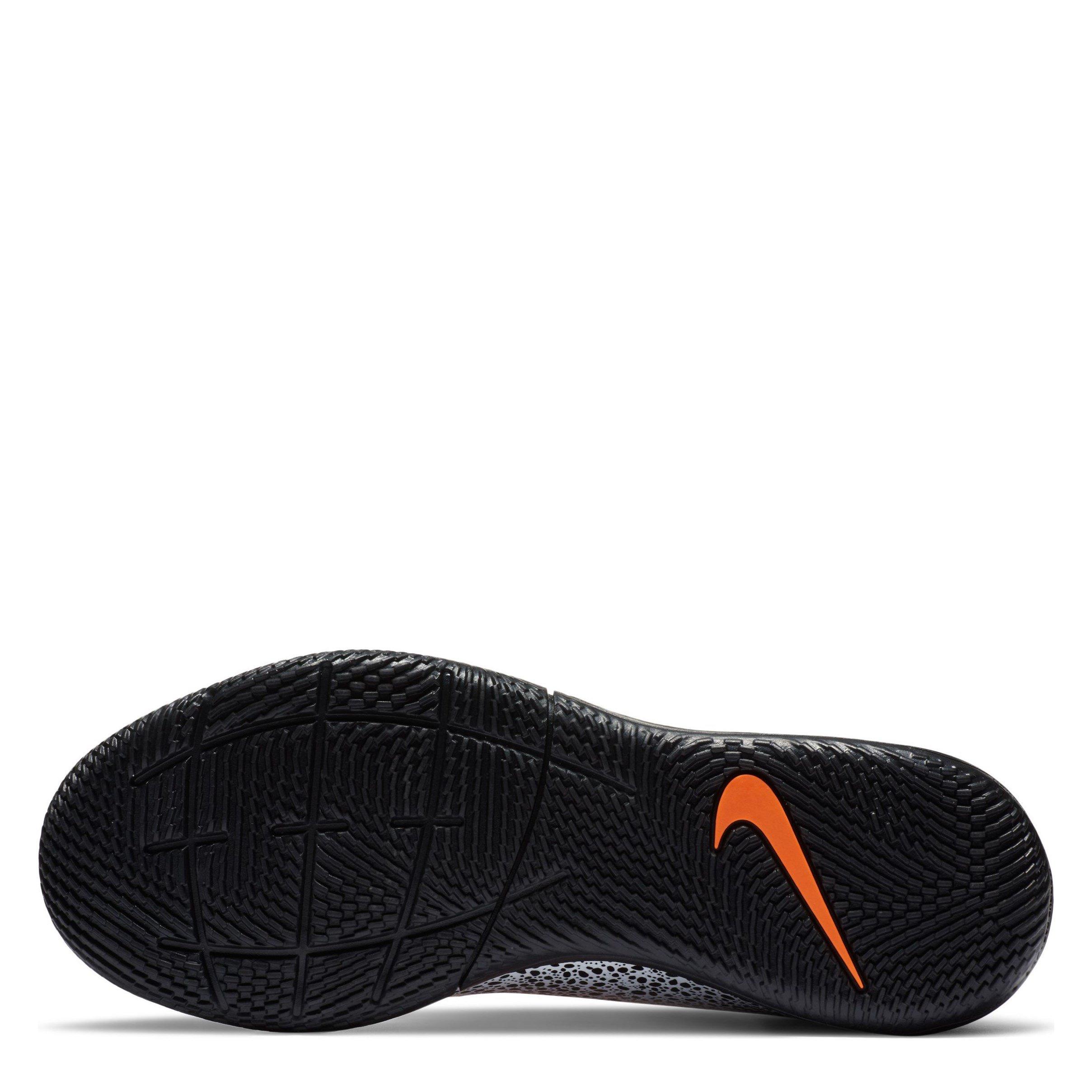 White - Nike - Mercurial SF7 Juniors Indoor Court Football Trainers - 3