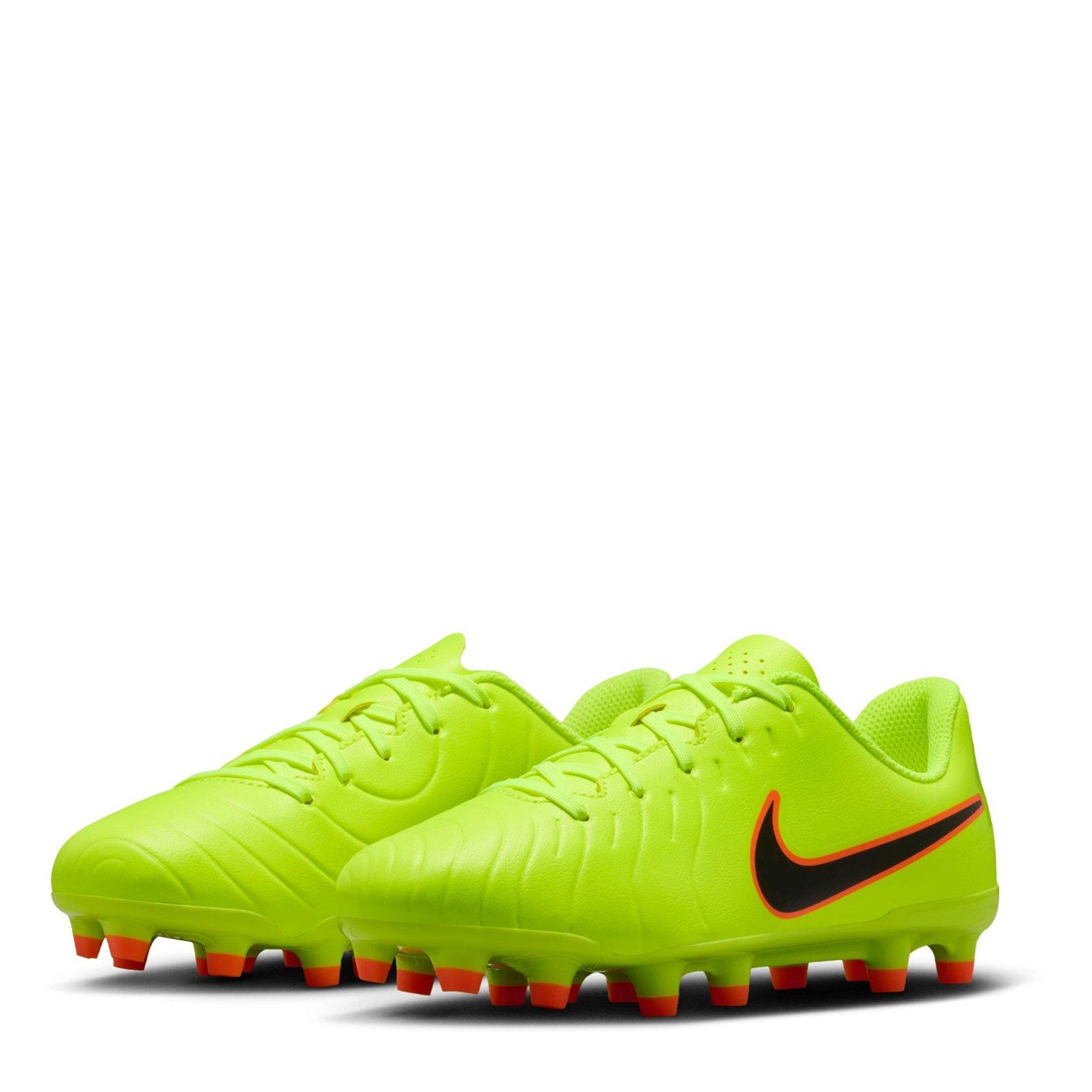 Volt/Black - Nike - Tiempo Legend 10 Club Juniors FG Boots - 4