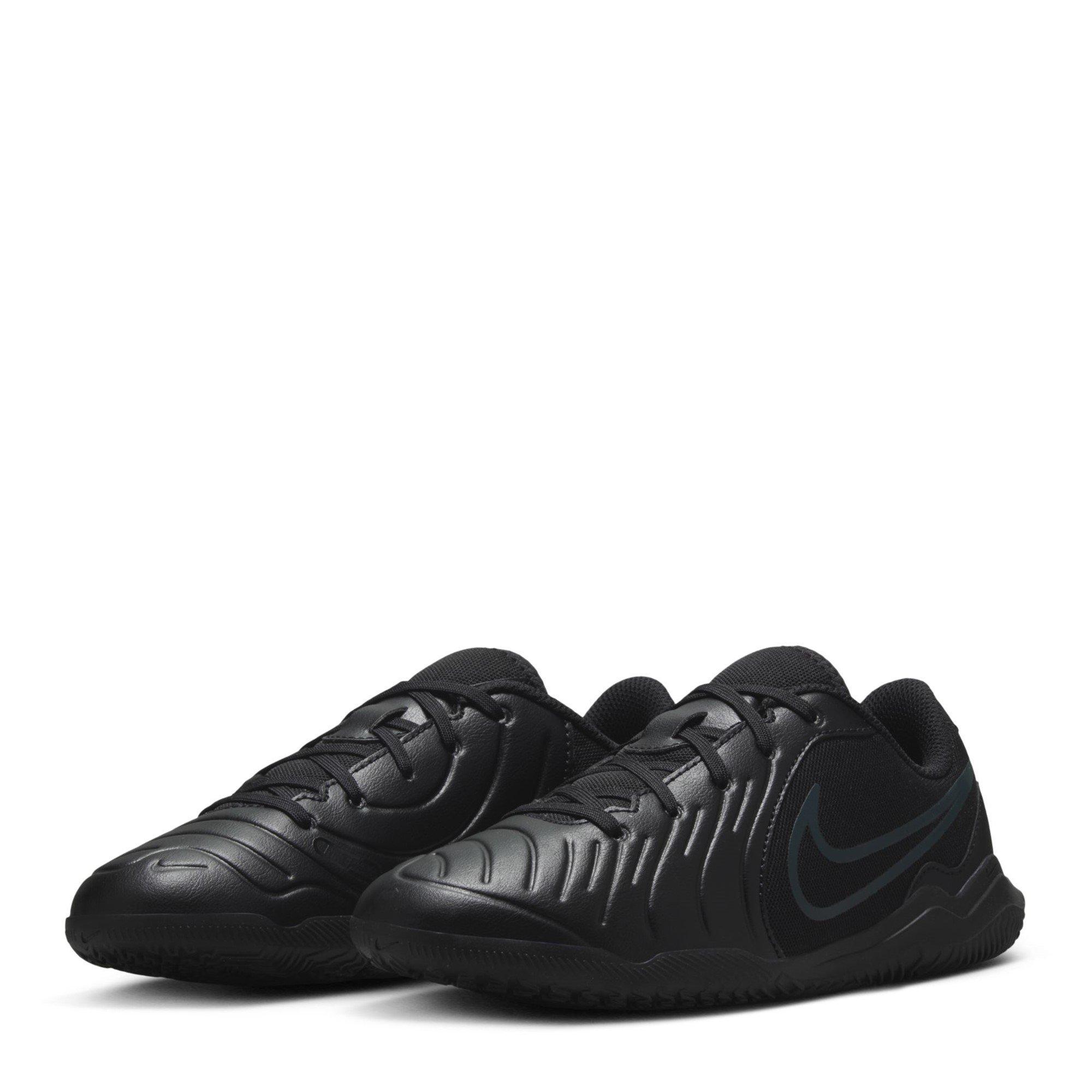 Blk/Deep Jungle - Nike - Tiempo Legend 10 Club Juniors Indoor Football Shoes - 4