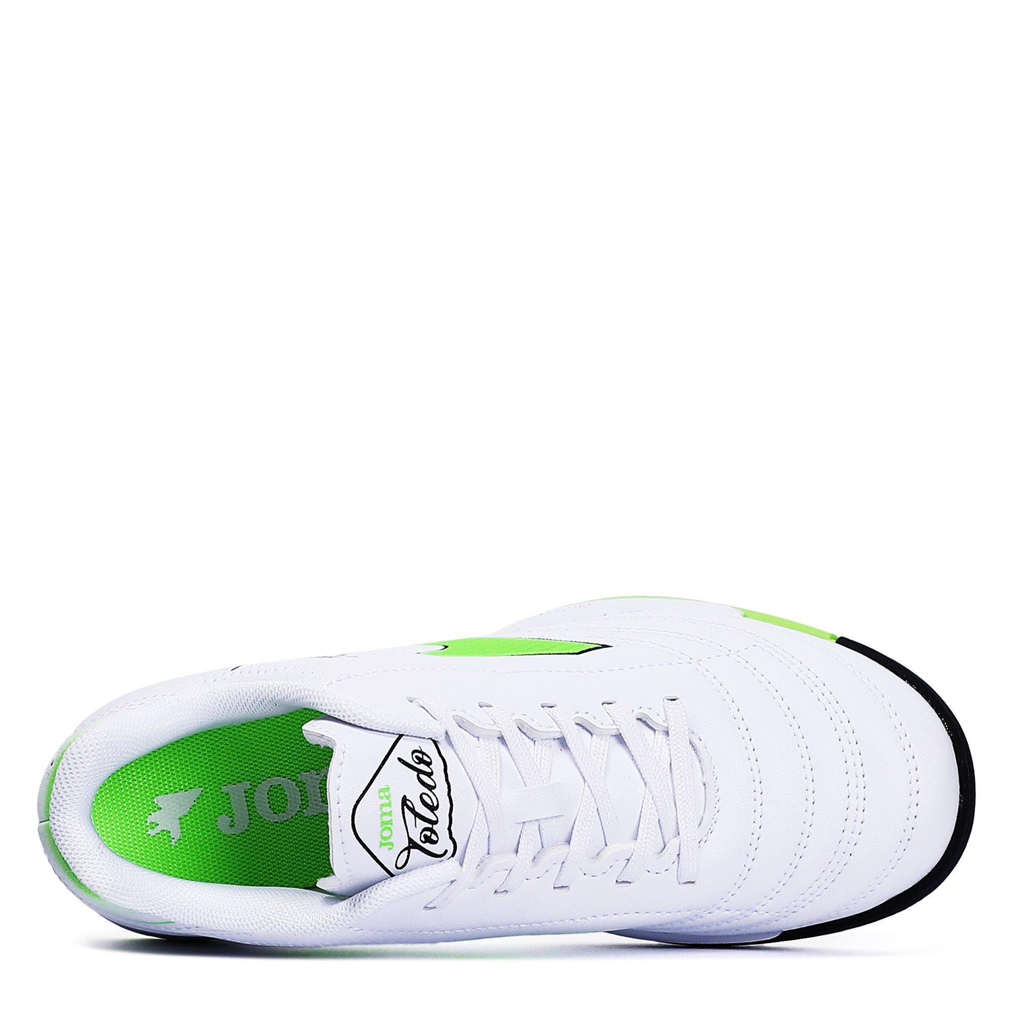White - Joma - Toledo Junior Indoor Football Boots - 3