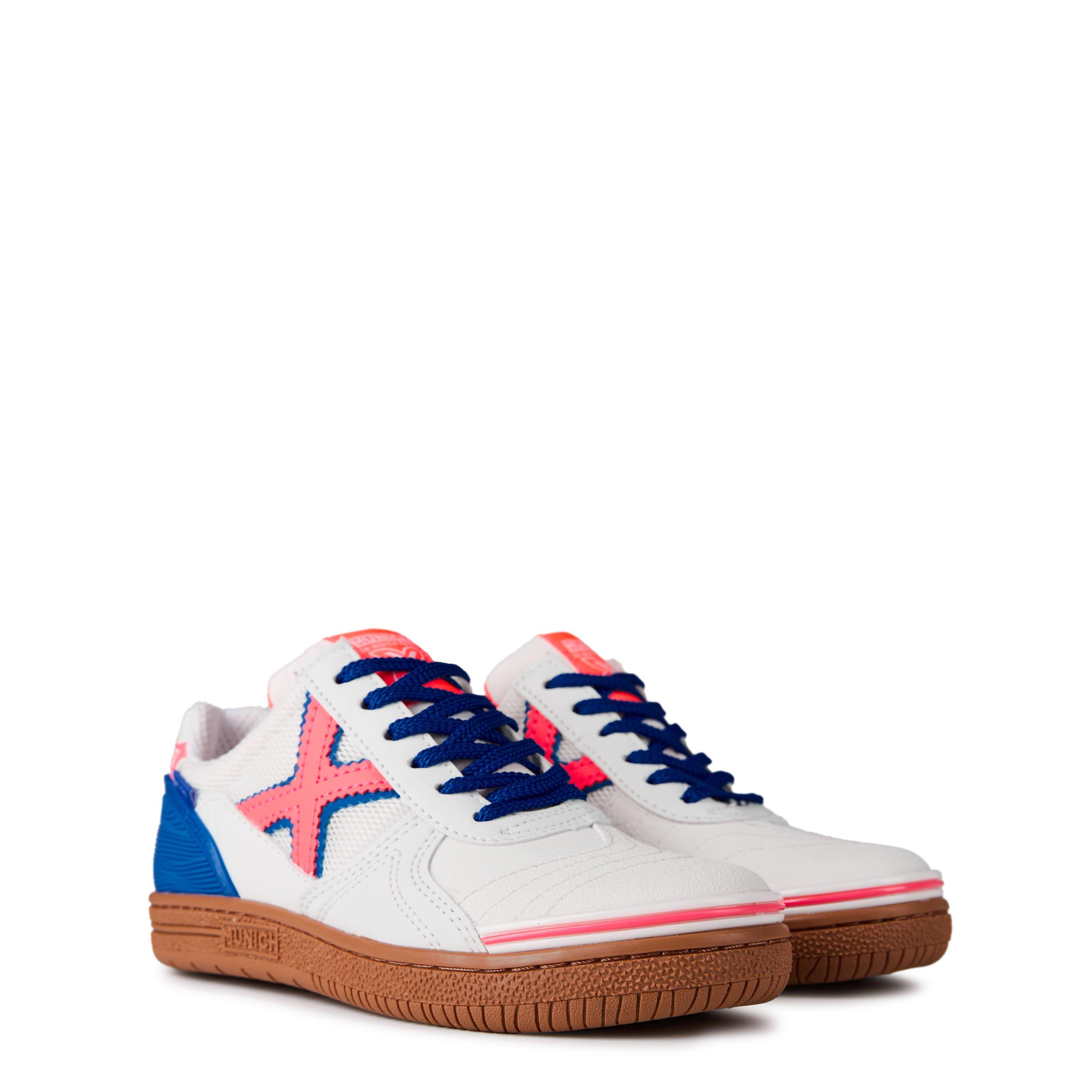 Wht/Crim/Blue - Munich - G3 Profit Trainers Junior - 2