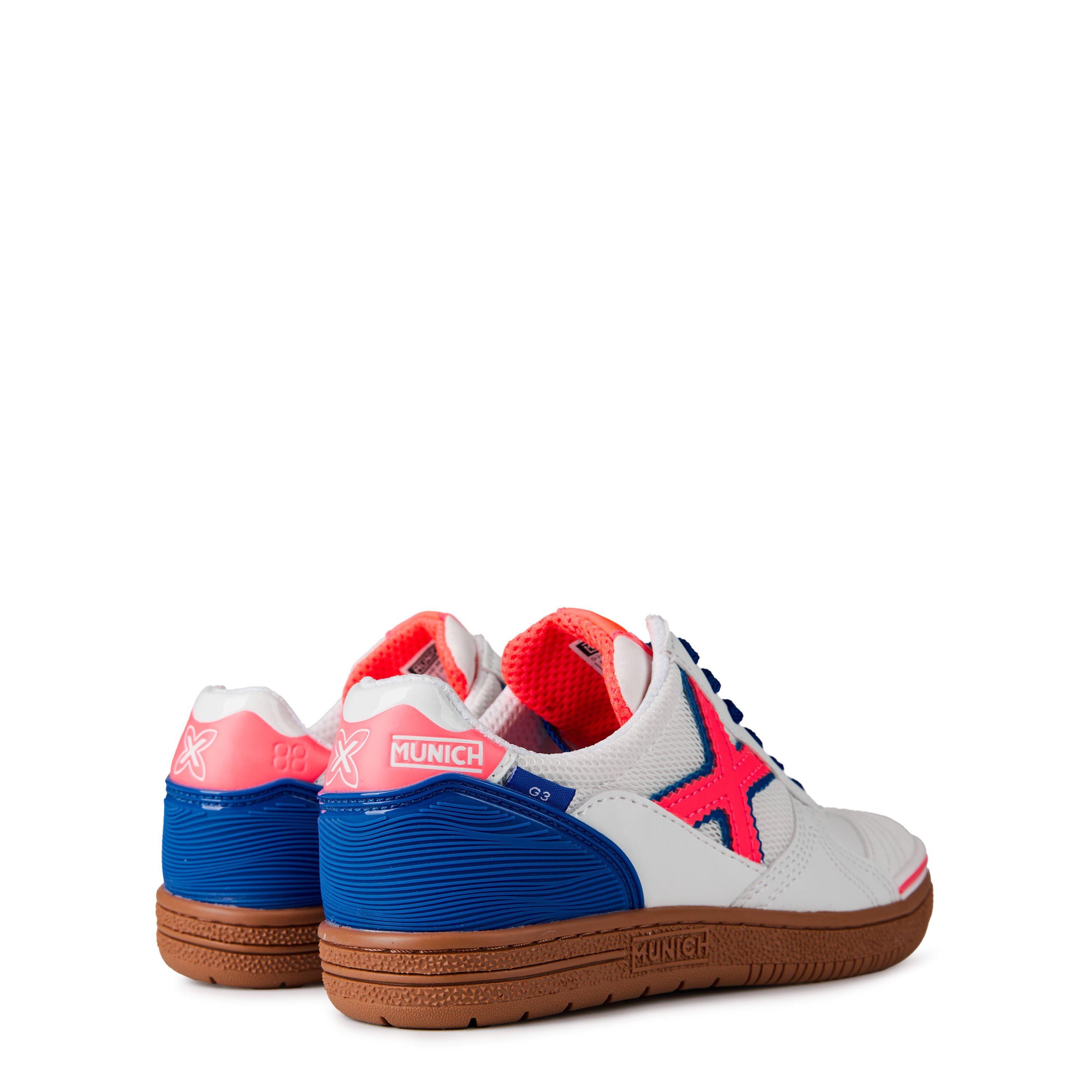 Wht/Crim/Blue - Munich - G3 Profit Trainers Junior - 3