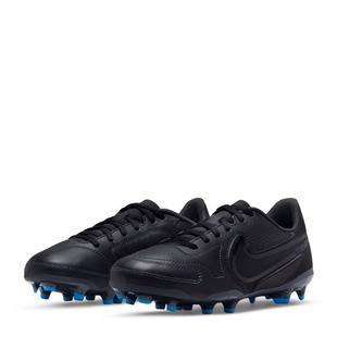 Blk/Wht/P.Blue - Nike - Tiempo Legend 9 Club Juniors Firm Ground Football Boots - 4