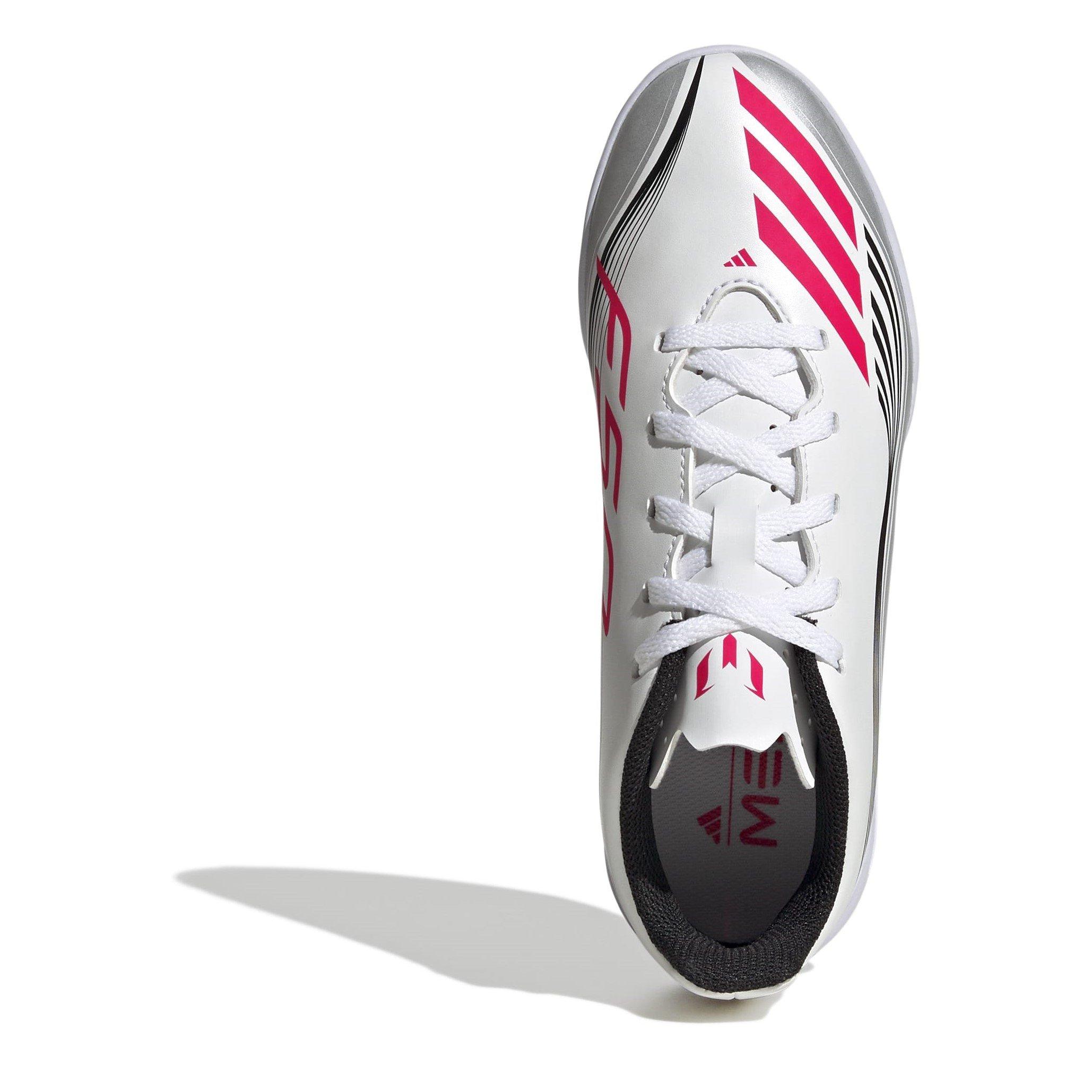 White/Red - adidas - F50 Club Juniors Indoor Football Boots - 5