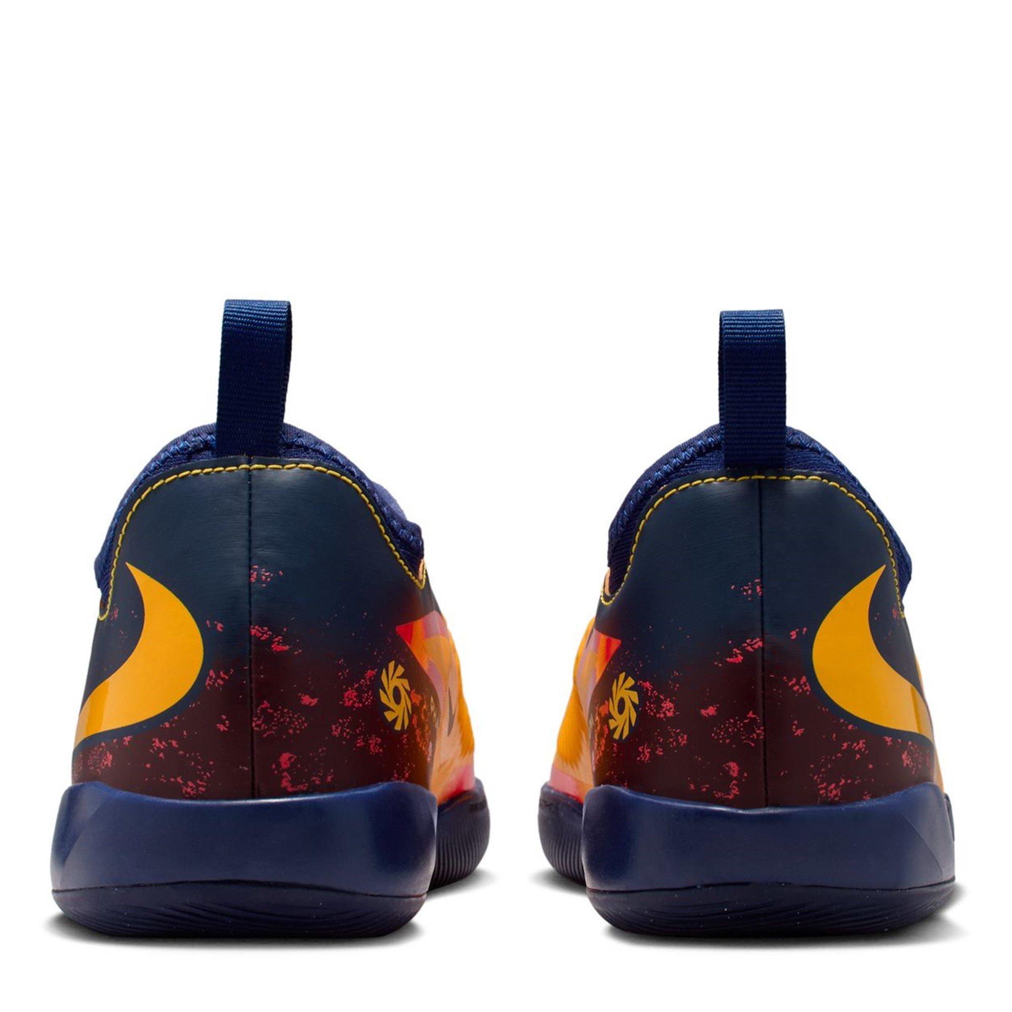 Orange/Volt - Nike - Phantom 6 Academy Juniors Indoor Football Boots - 5