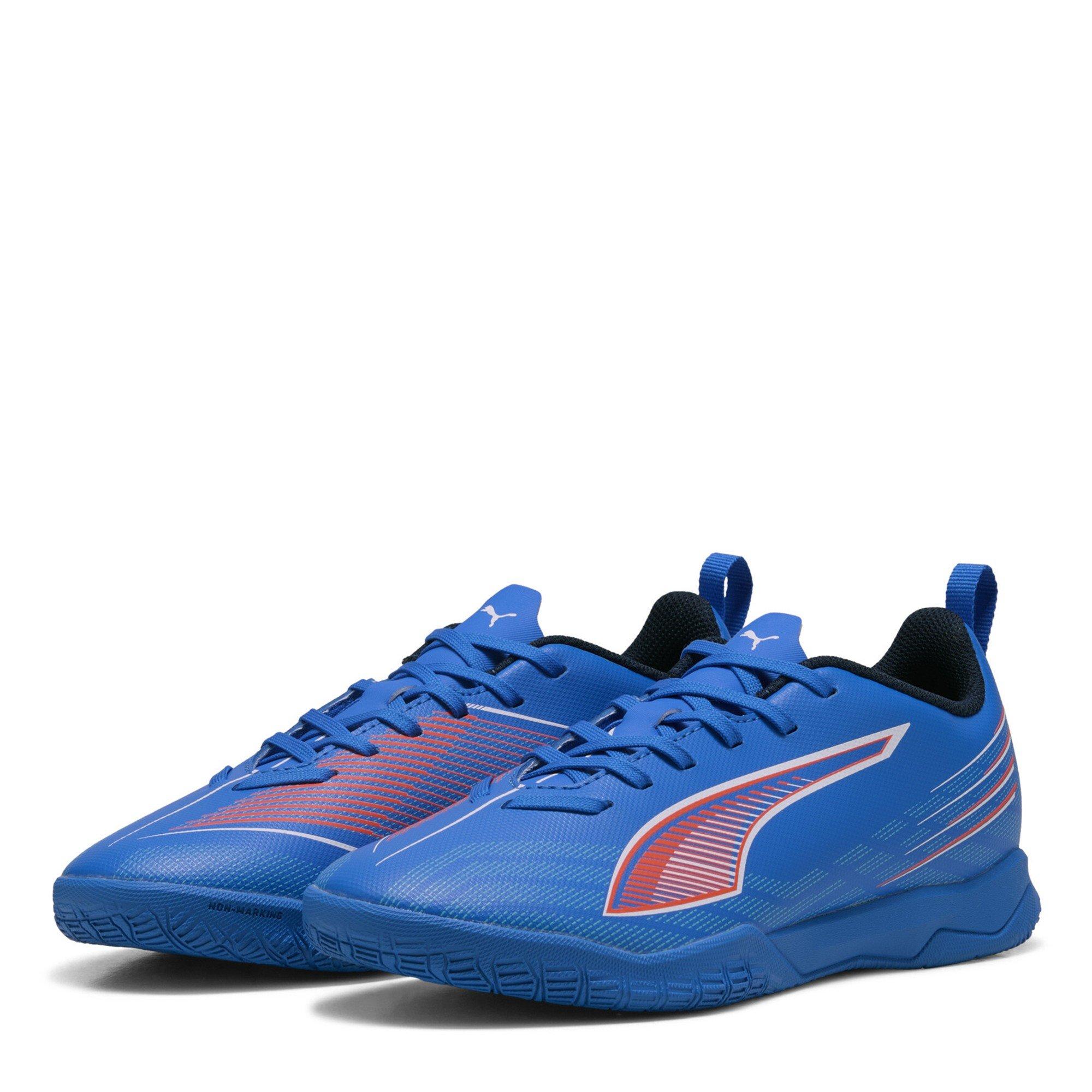 Puma  Kids Ultra 6 Play It Indoor Football Boots - Ultra Blue-Wh - 3.5 (36)
