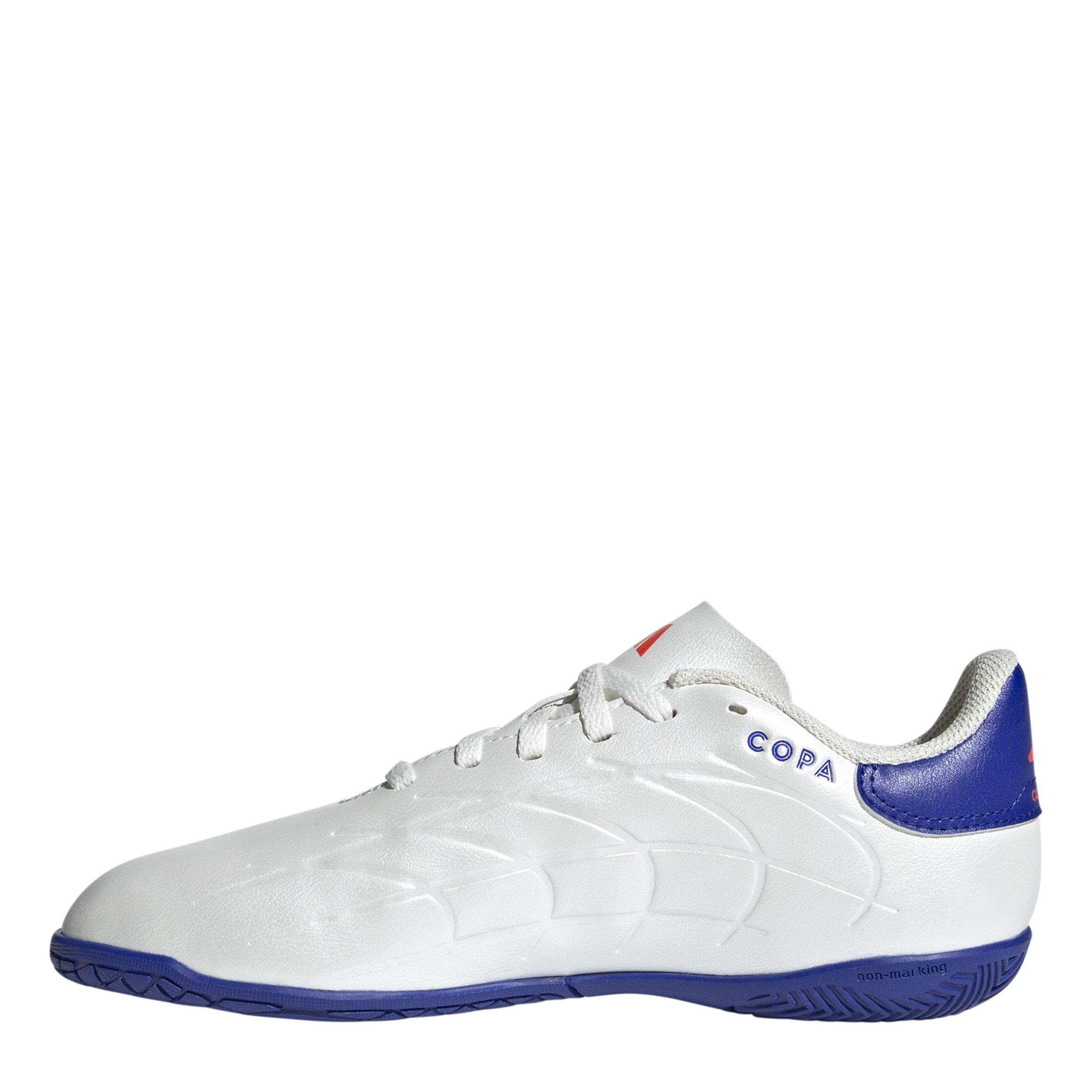 Wht/Blue/Red - adidas - Copa Pure 2 Club In J Indoor Football Boots Unisex Kids - 2