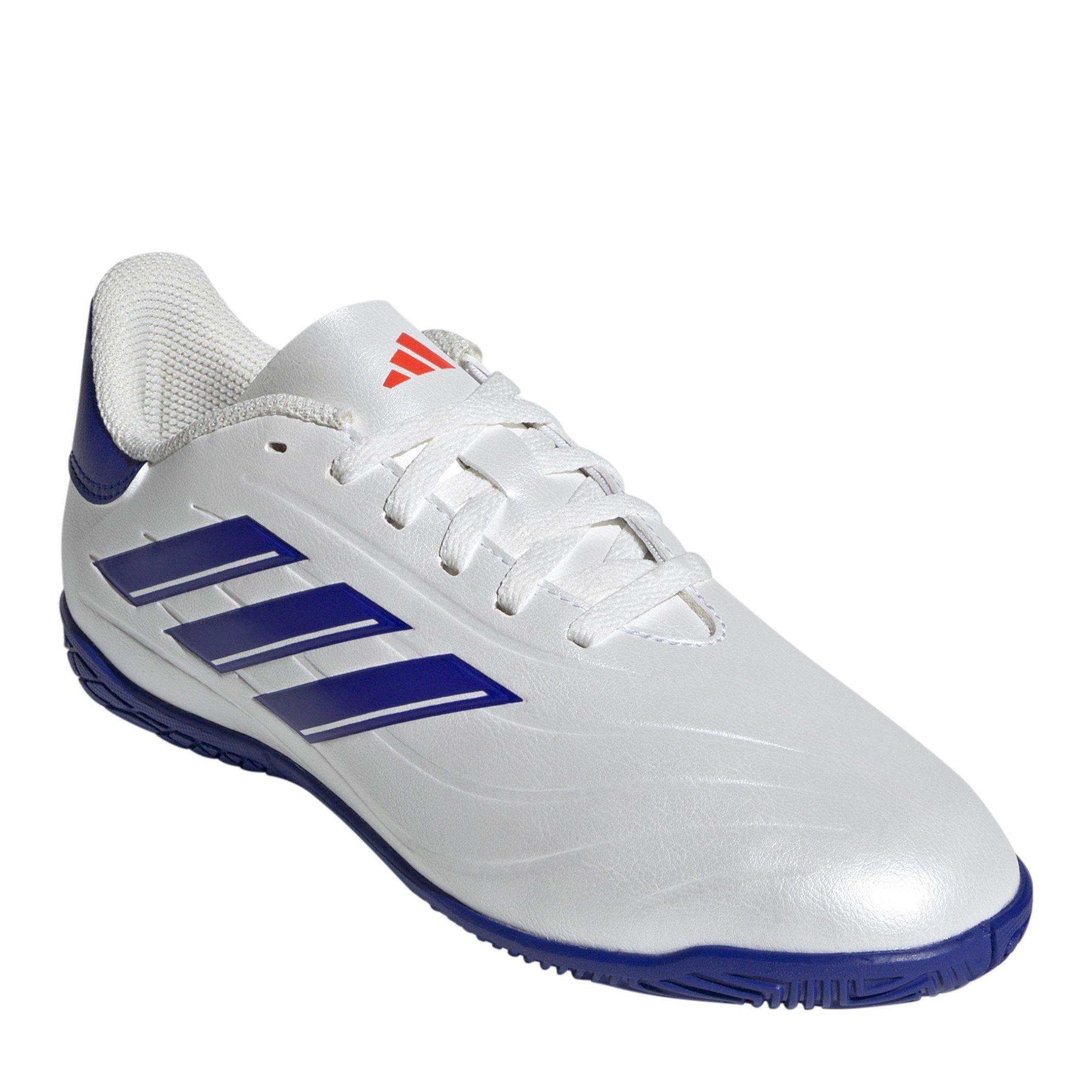 Wht/Blue/Red - adidas - Copa Pure 2 Club In J Indoor Football Boots Unisex Kids - 3