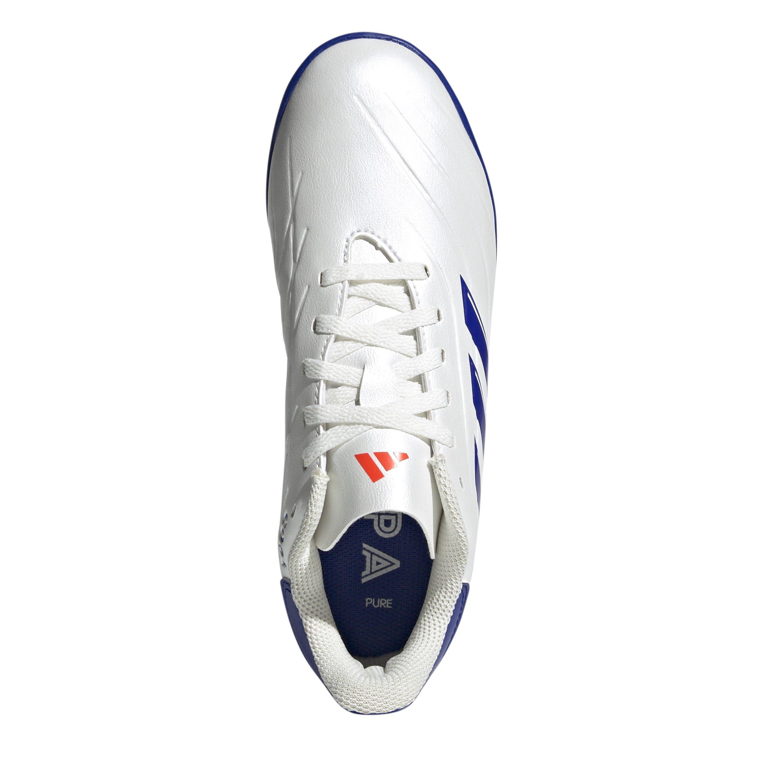 Wht/Blue/Red - adidas - Copa Pure 2 Club In J Indoor Football Boots Unisex Kids - 5