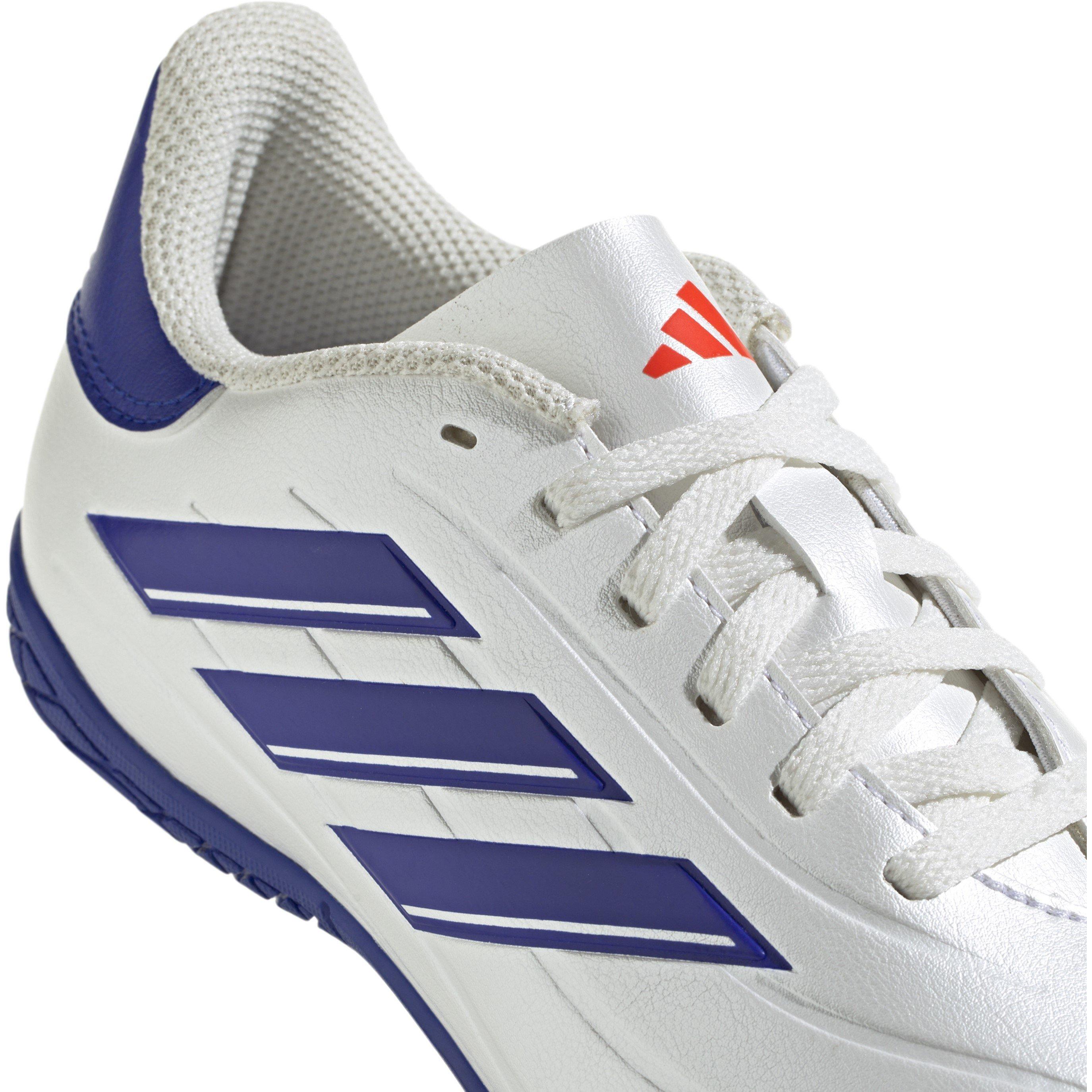 Wht/Blue/Red - adidas - Copa Pure 2 Club In J Indoor Football Boots Unisex Kids - 8