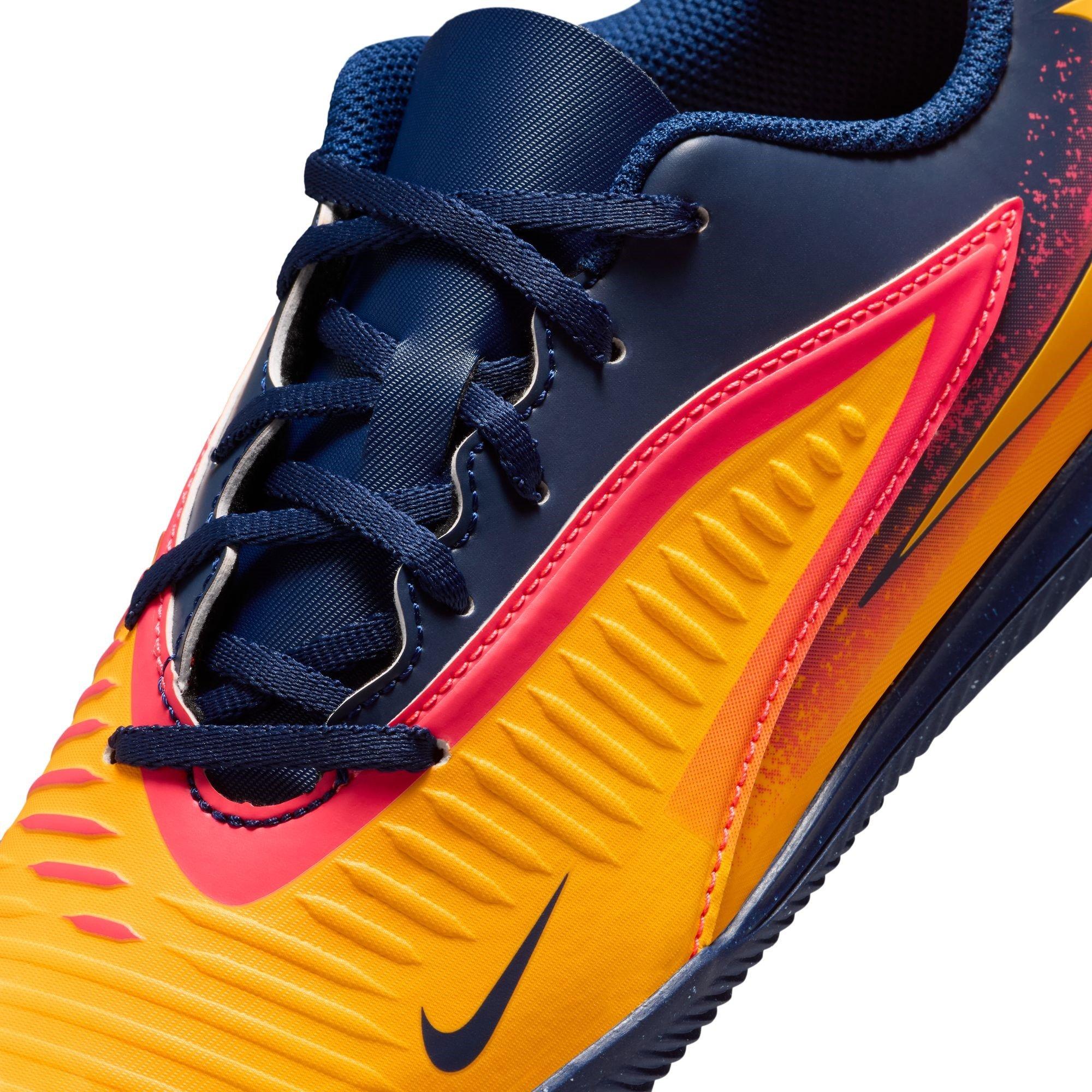 Orange/Volt - Nike - Phantom 6 Club Juniors Indoor Football Boots - 7