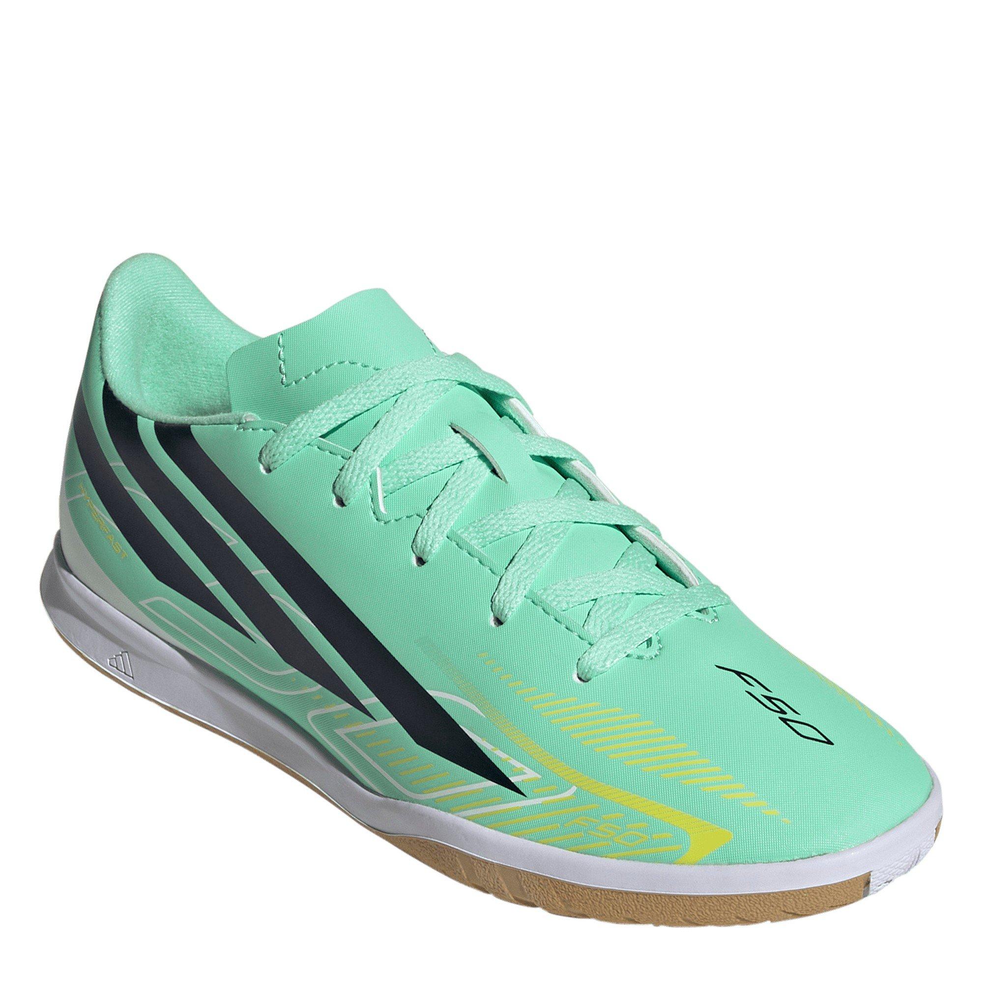 Mint/Navy/Lemon - adidas - Adidas F50 Club In Jn64 - 3