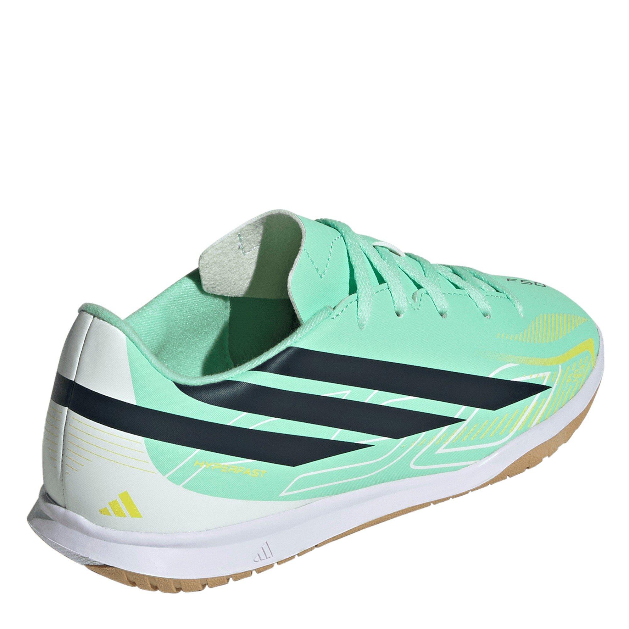 Mint/Navy/Lemon - adidas - Adidas F50 Club In Jn64 - 4