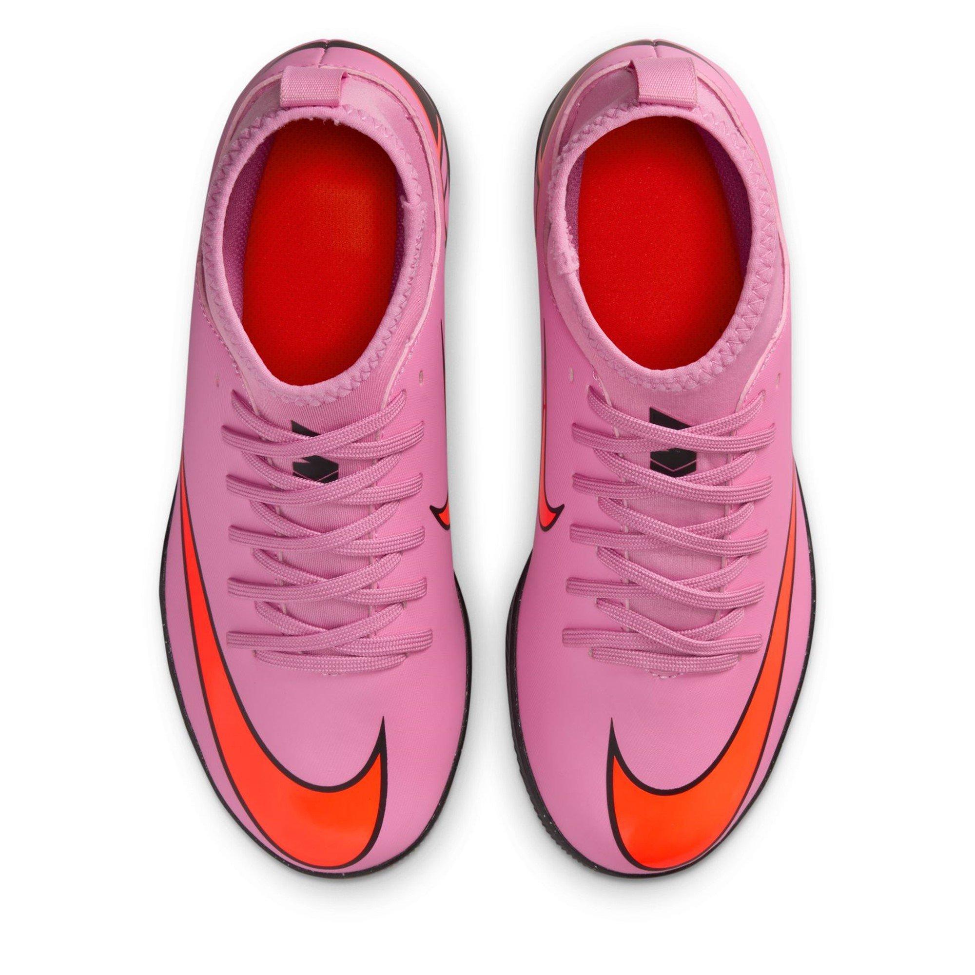 Pink/Black - Nike - Mercurial Superfly 10 Club Juniors Indoor Football Boots - 6