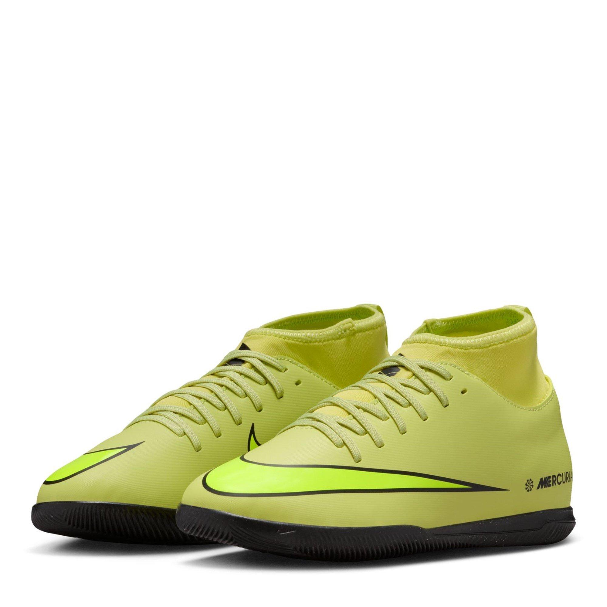 Volt/Crimson - Nike - Mercurial Superfly 10 Club Juniors Indoor Football Boots - 4