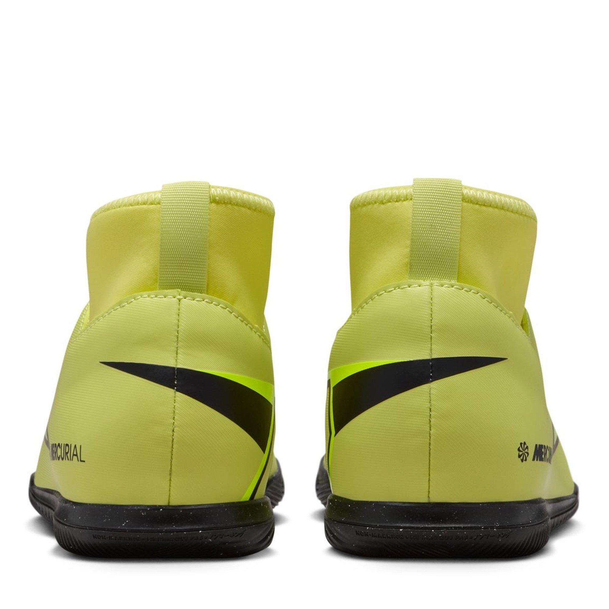 Volt/Crimson - Nike - Mercurial Superfly 10 Club Juniors Indoor Football Boots - 5