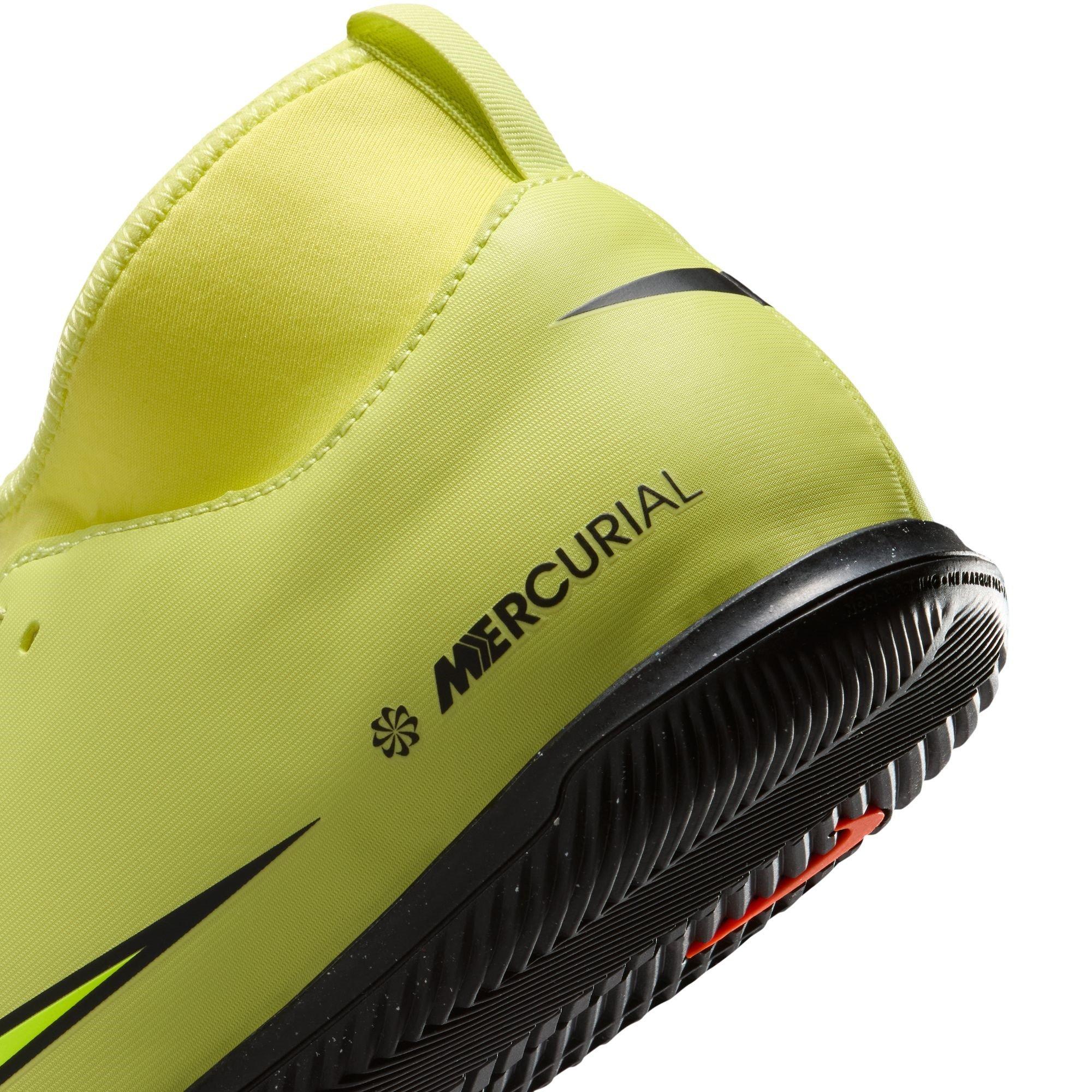 Volt/Crimson - Nike - Mercurial Superfly 10 Club Juniors Indoor Football Boots - 8