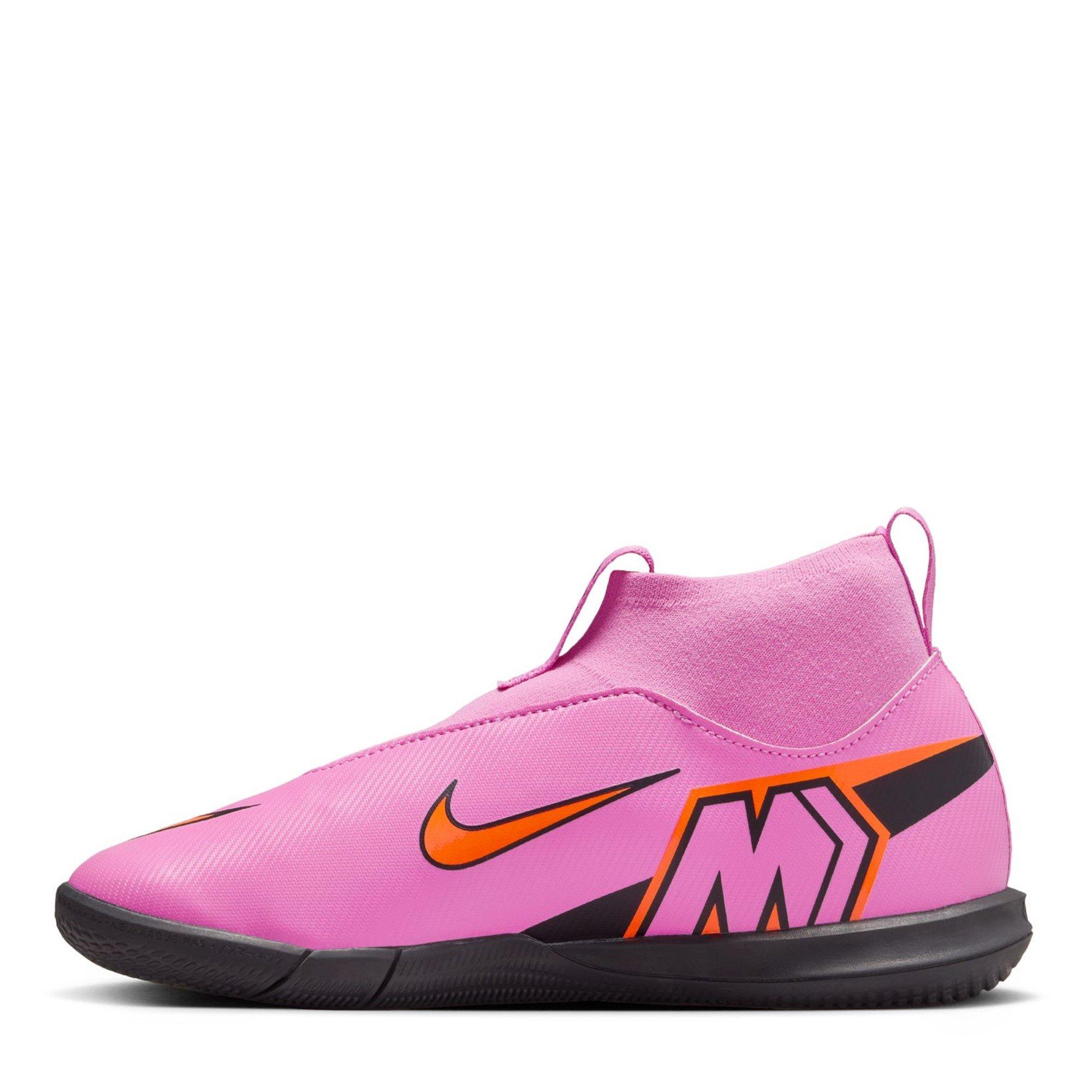 Pink/Black - Nike - Mercuial Superfly 10 Academy Juniors Indoor Football Boots - 2